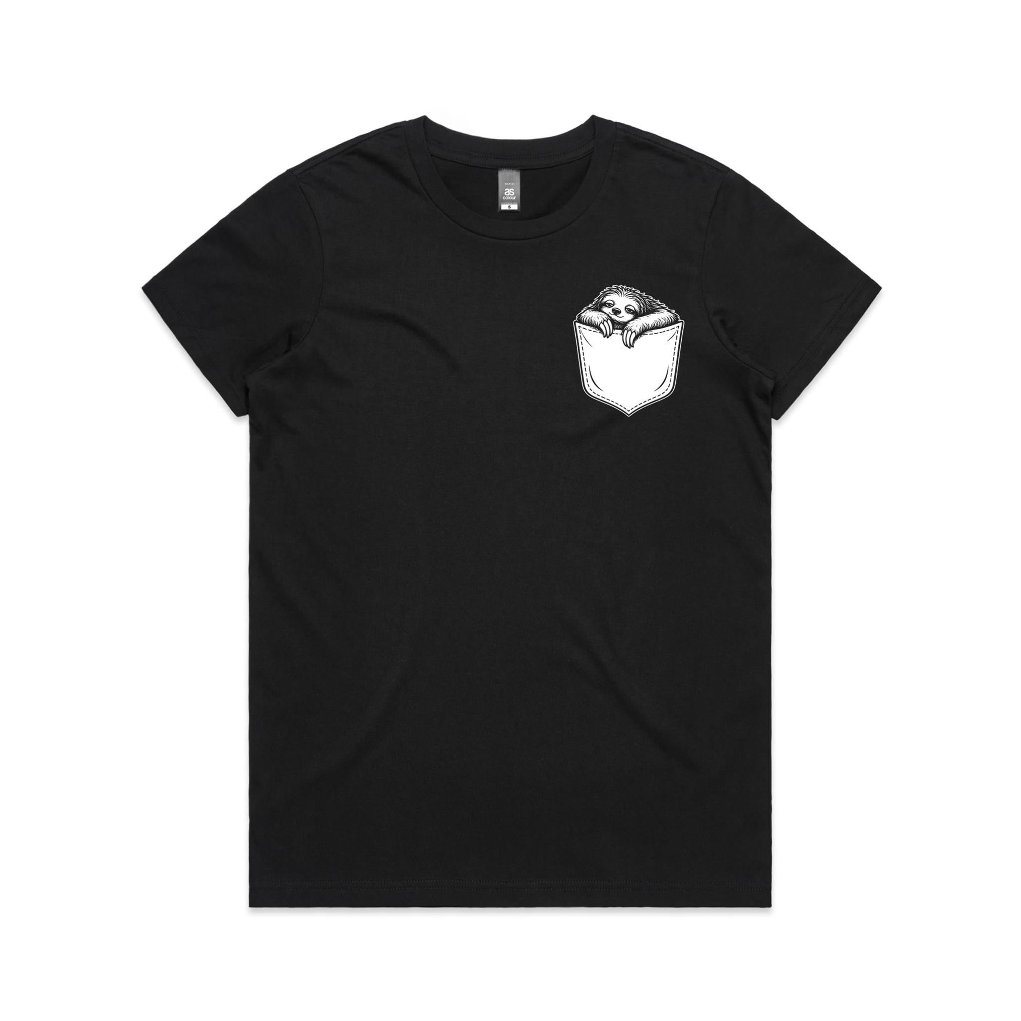 Sloth - Pocket Peeper - Maple Tee