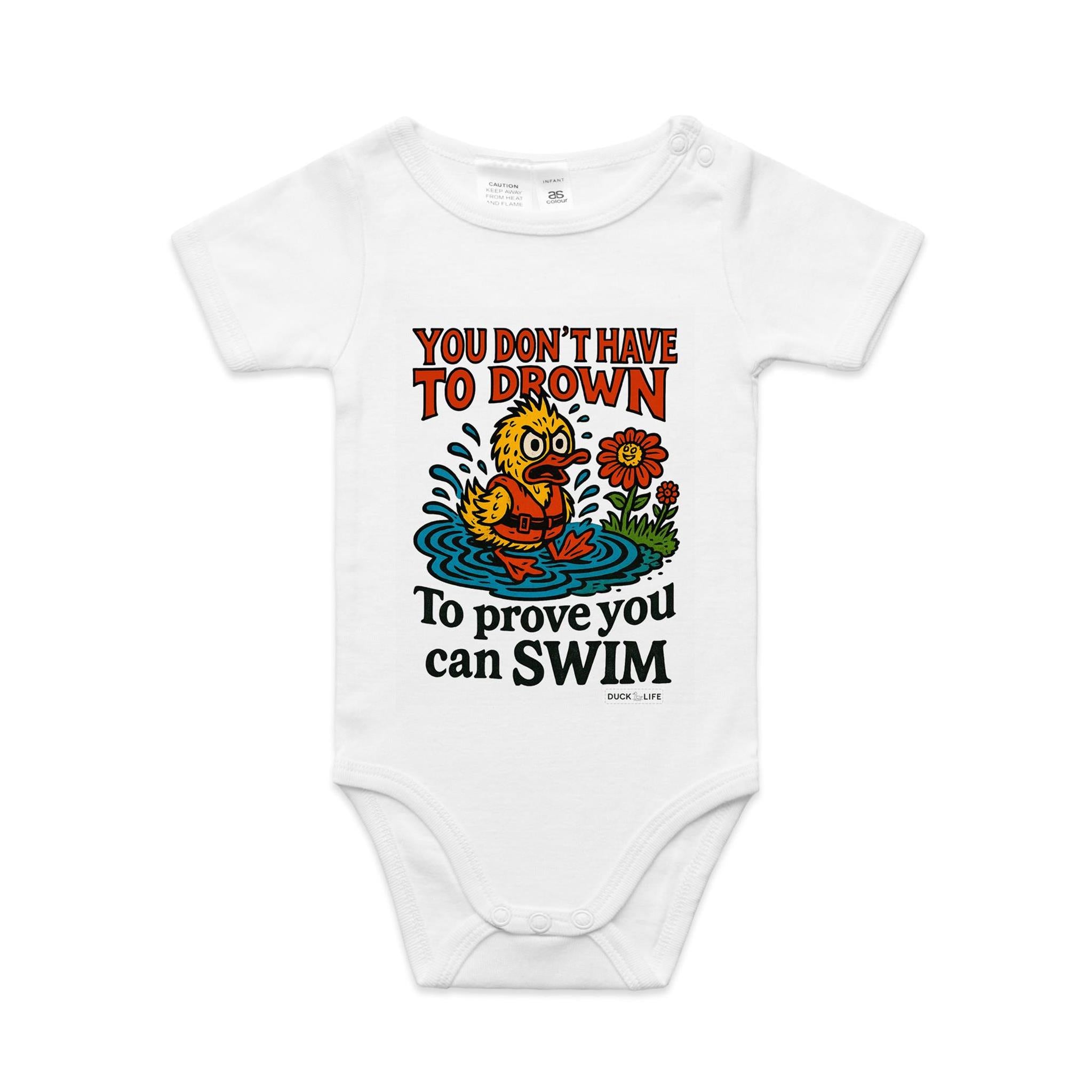 'You Don't Have to Drown' - Infant One-Piece