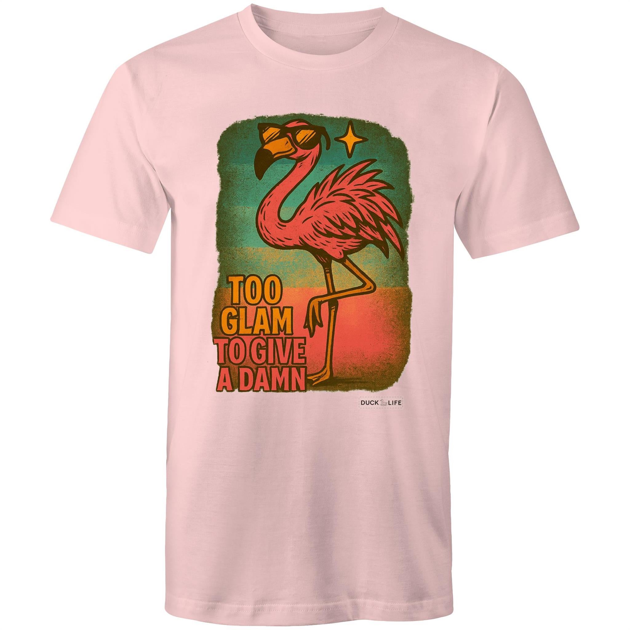 'Too Glam to Give a Damn' - Staple Tee