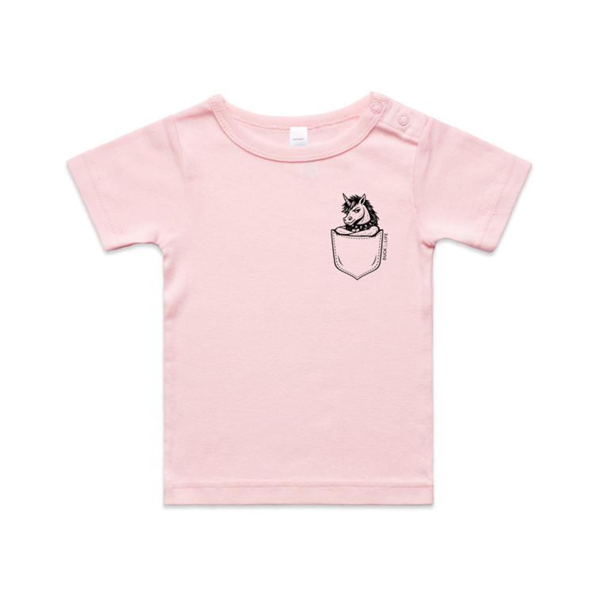 Unicorn - Pocket Peeper - Infant Tee