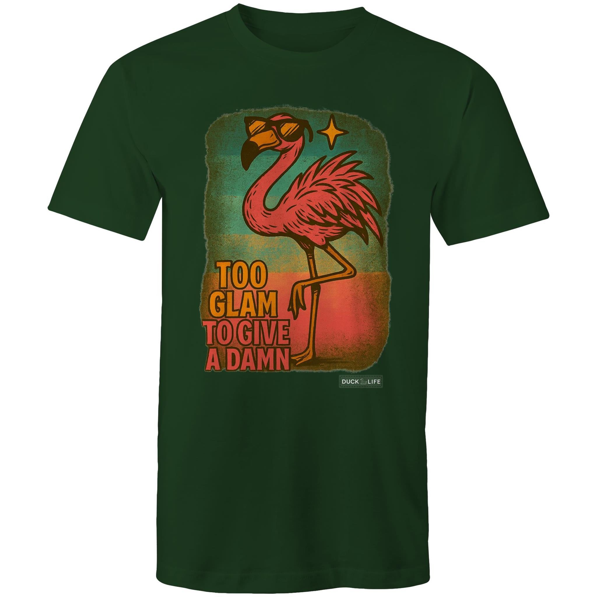 'Too Glam to Give a Damn' - Staple Tee