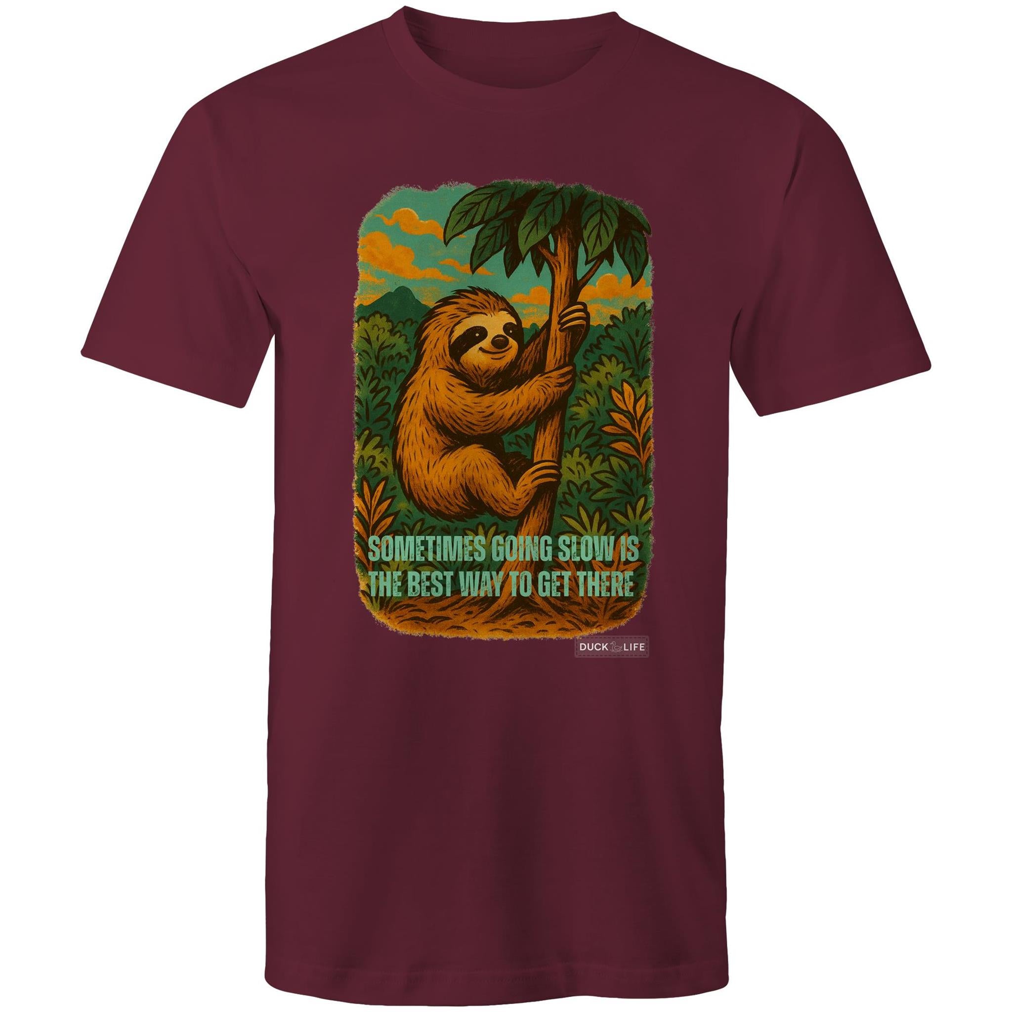 'Sometimes Going Slow' - Staple Tee