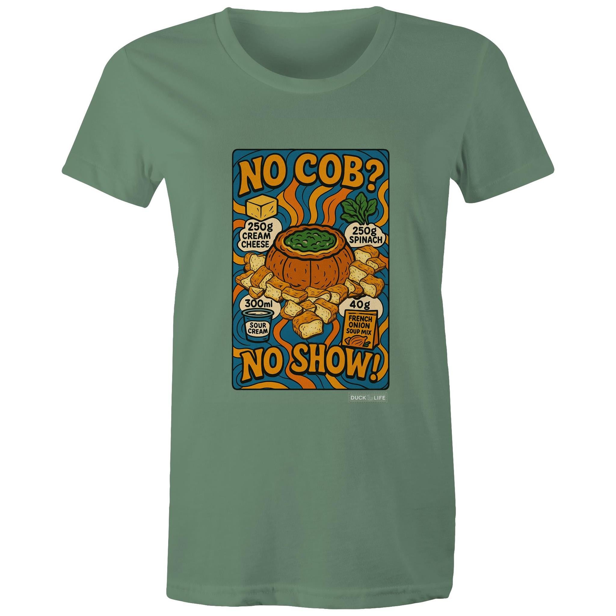 'No Cob? No Show!' - Maple Tee