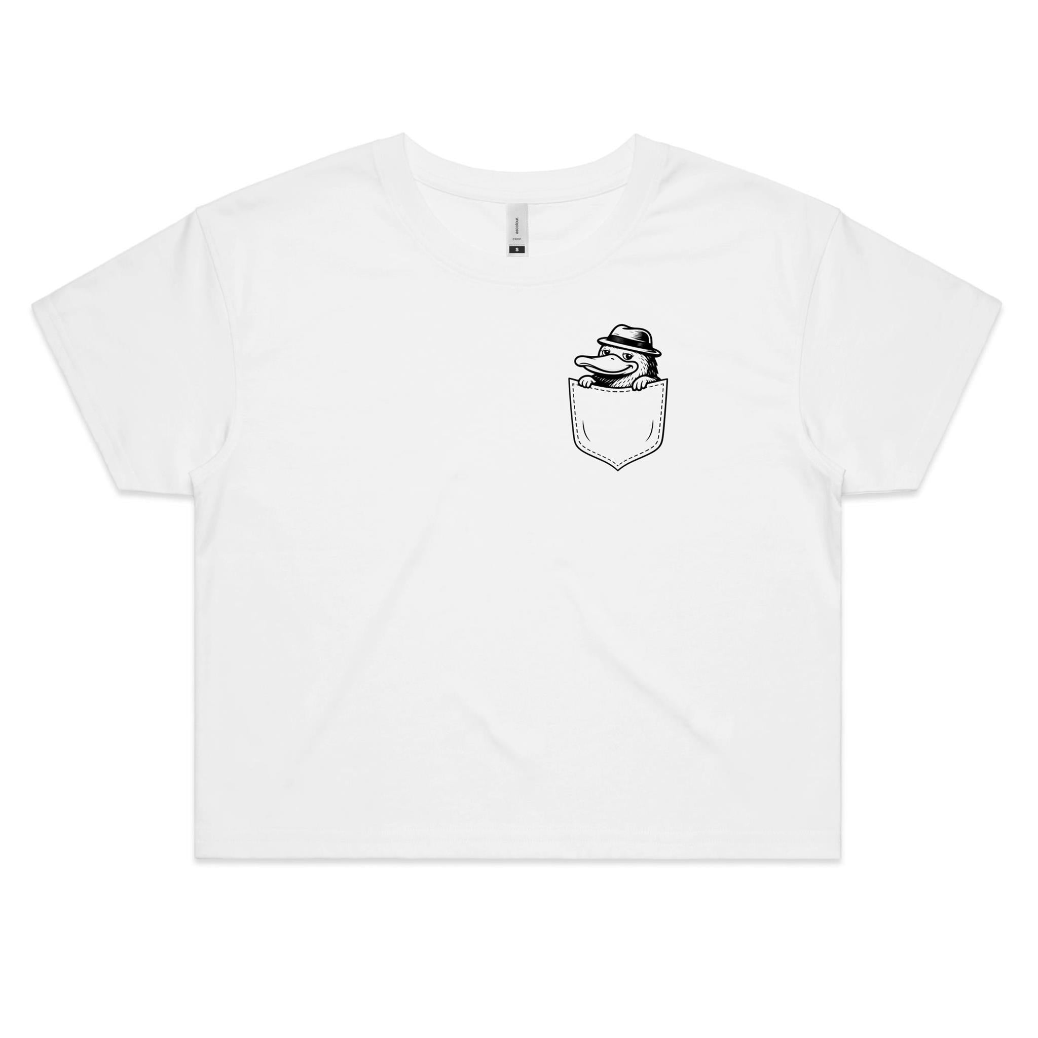 Platypus - Pocket Peeper - Crop Tee