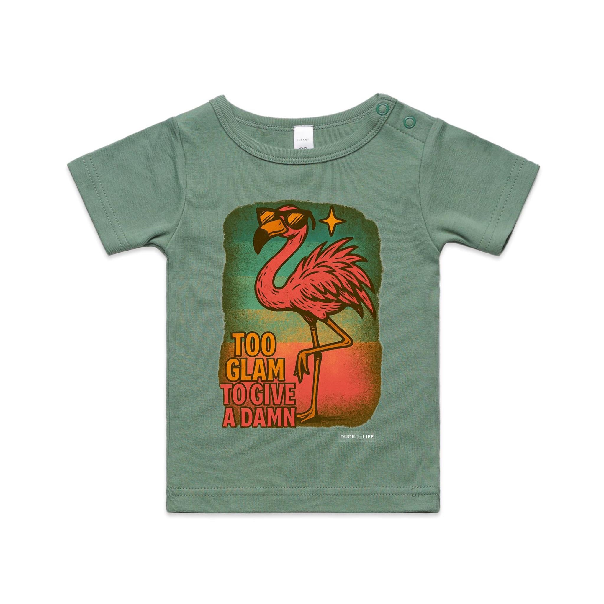 'Too Glam to Give a Damn' - Infant Tee