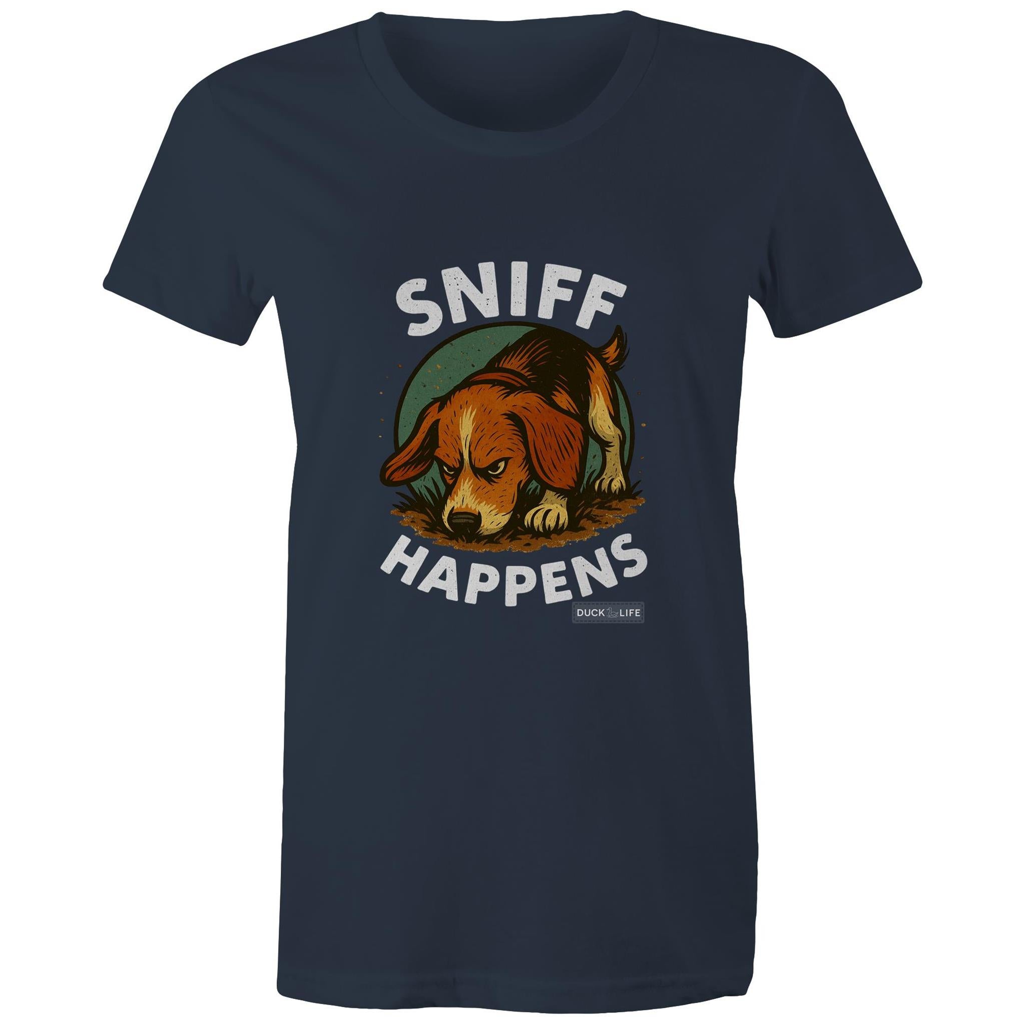 'Sniff Happens' - Maple Tee