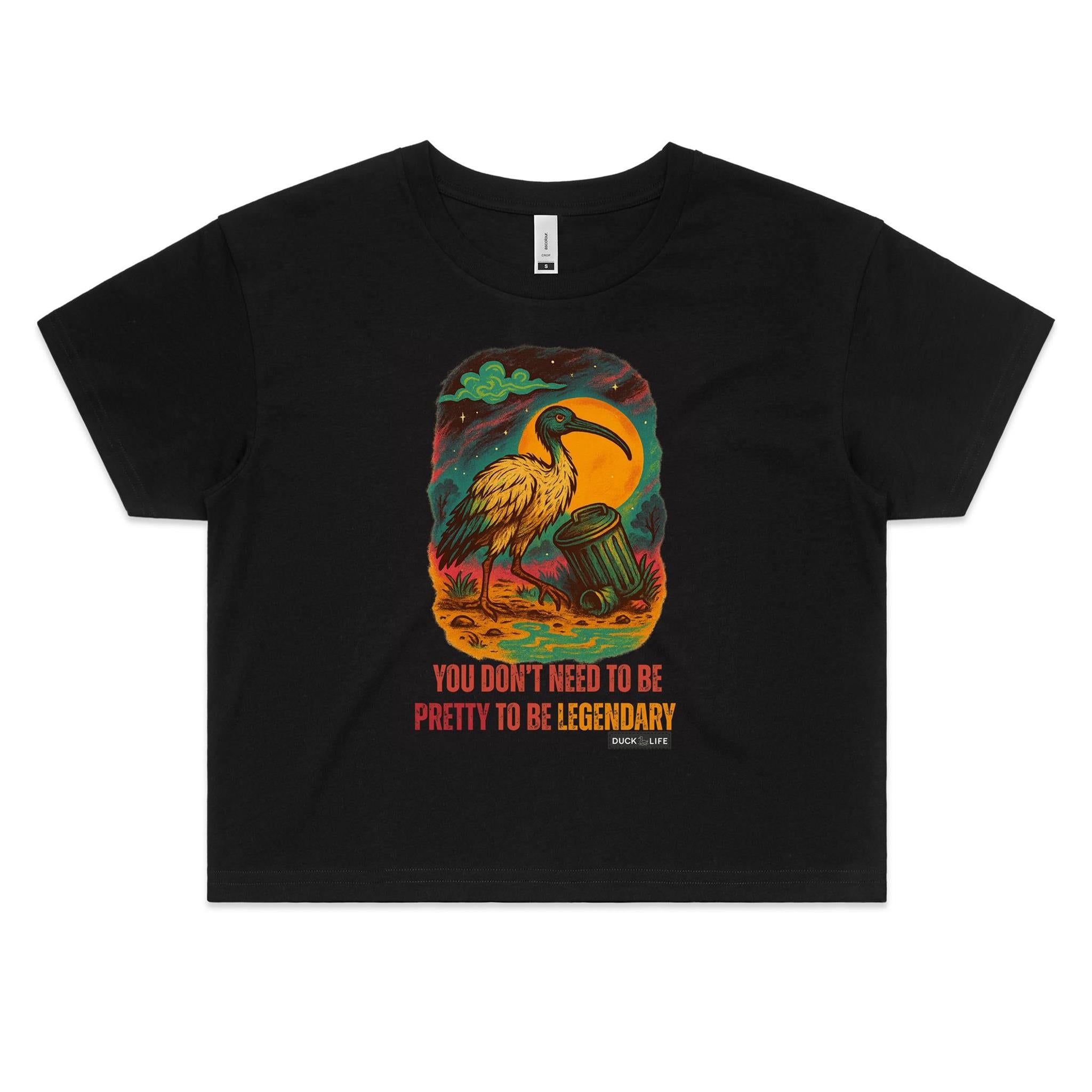 'You Don't Need to Be Pretty' - Crop Tee