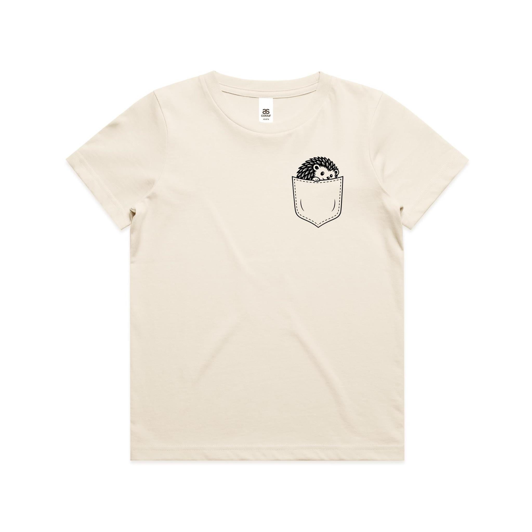 Hedgehog - Pocket Peeper - Youth Staple Tee