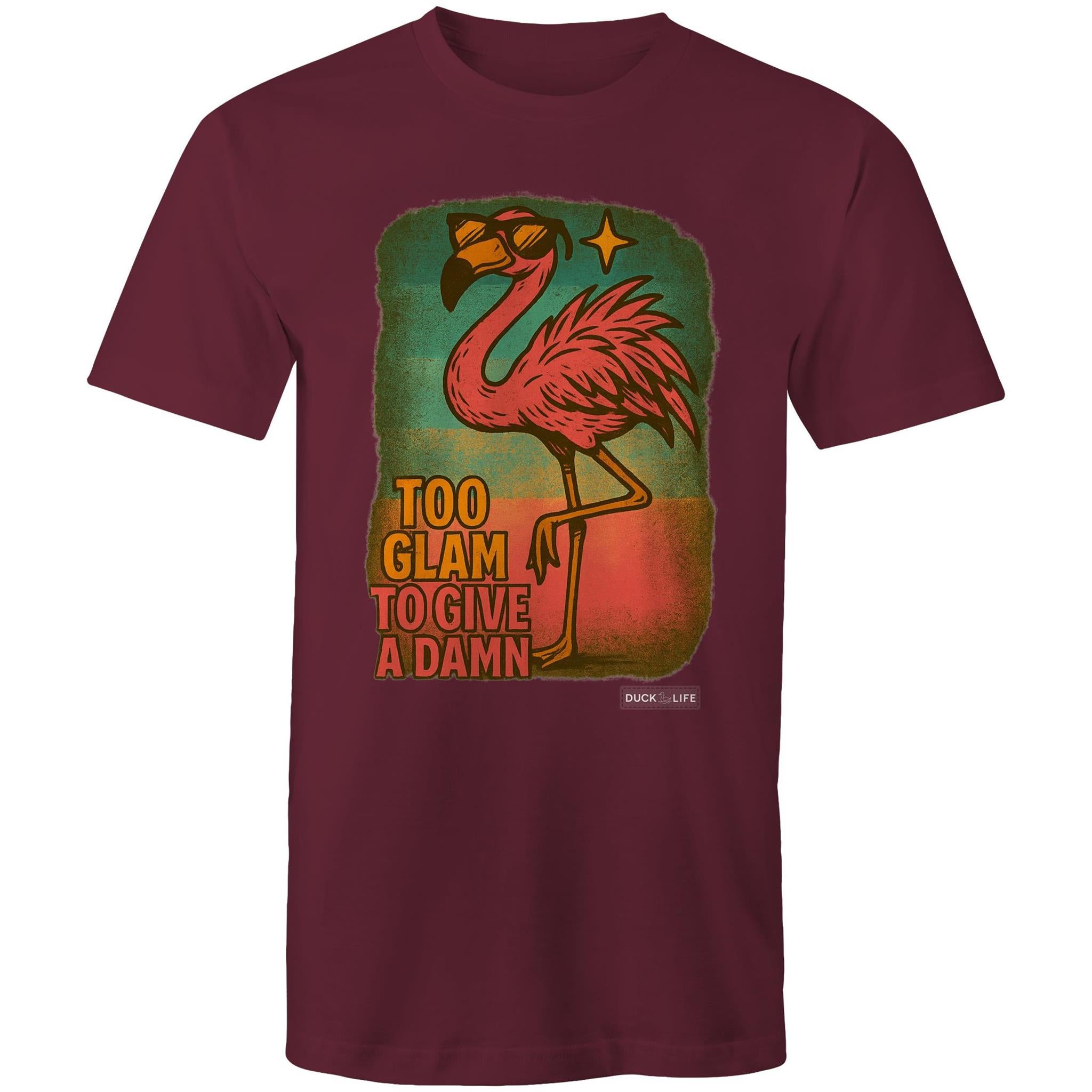 'Too Glam to Give a Damn' - Staple Tee