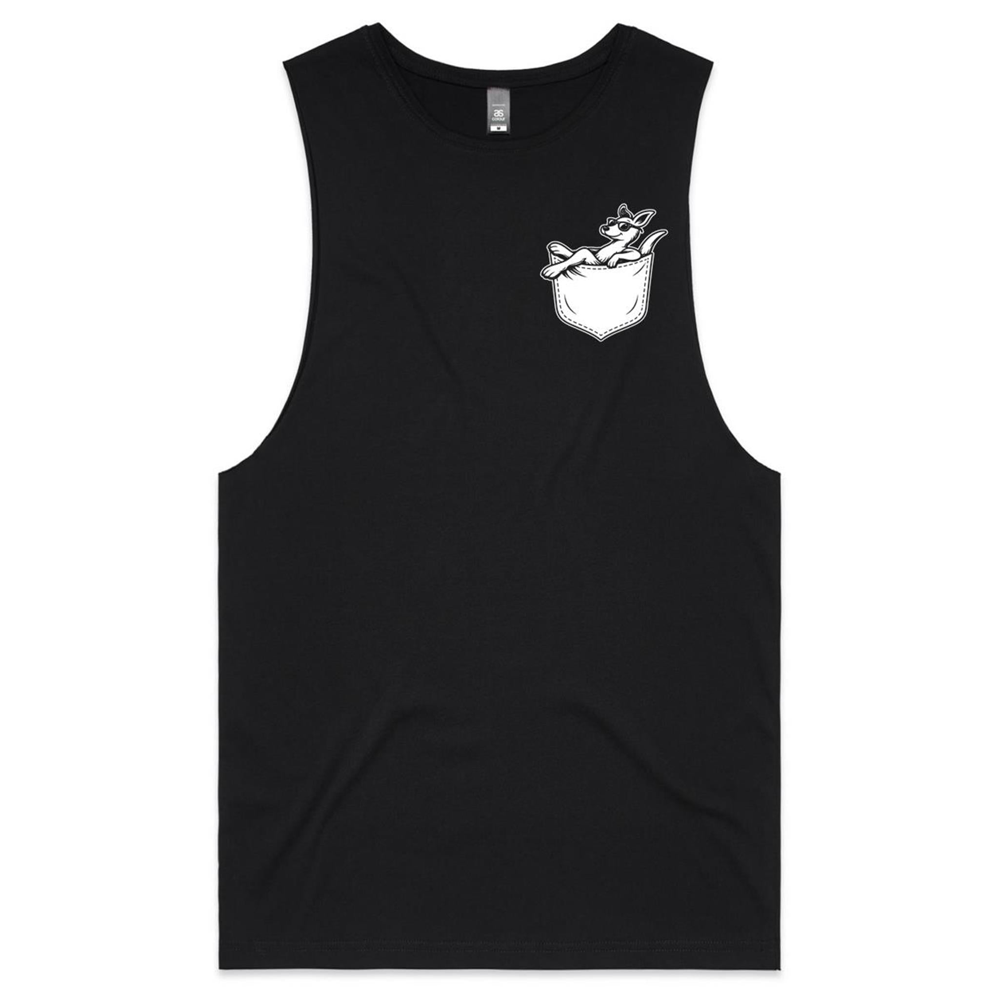Kangaroo - Pocket Peeper - Barnard Tank Tee