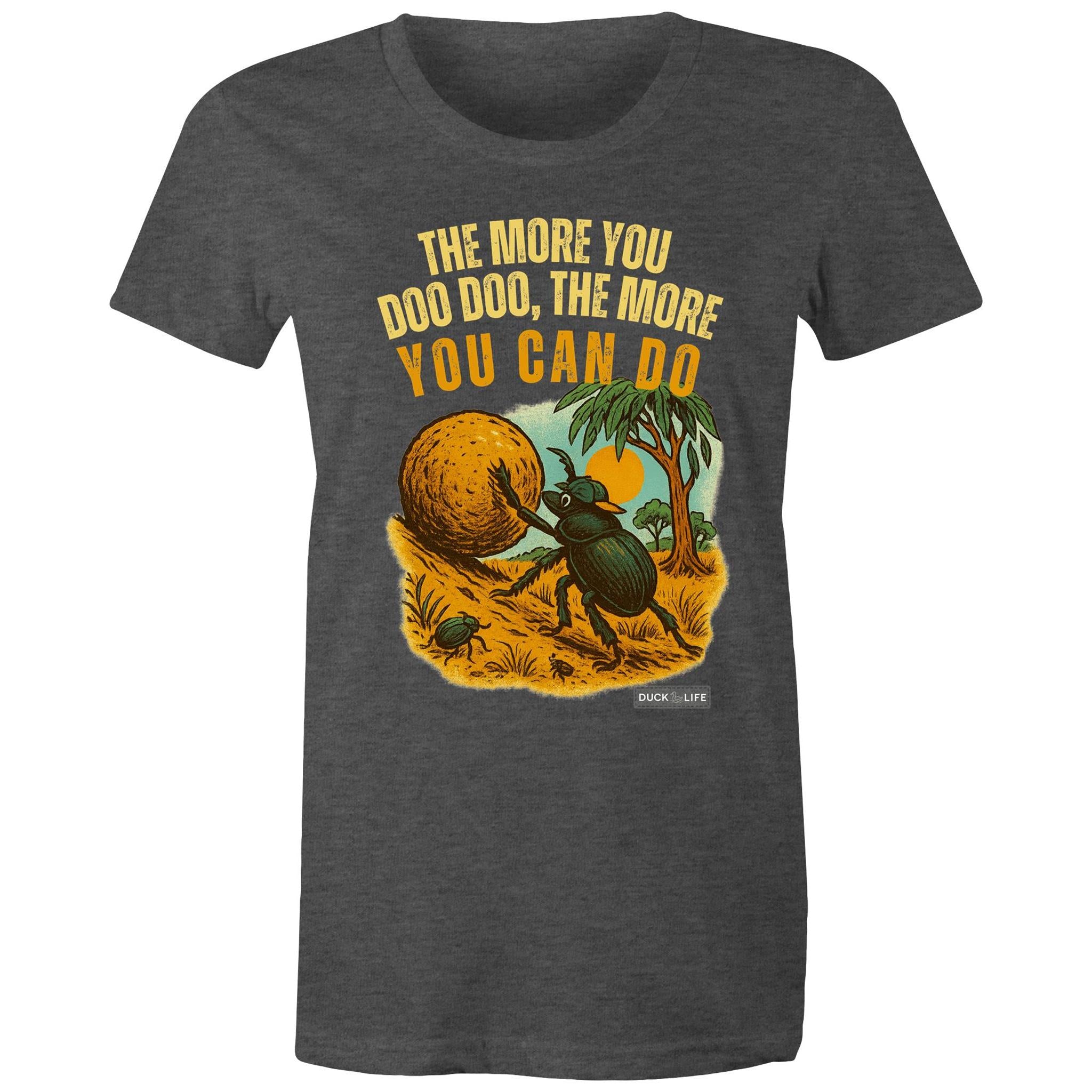 'The More You Doo Doo' - Maple Tee