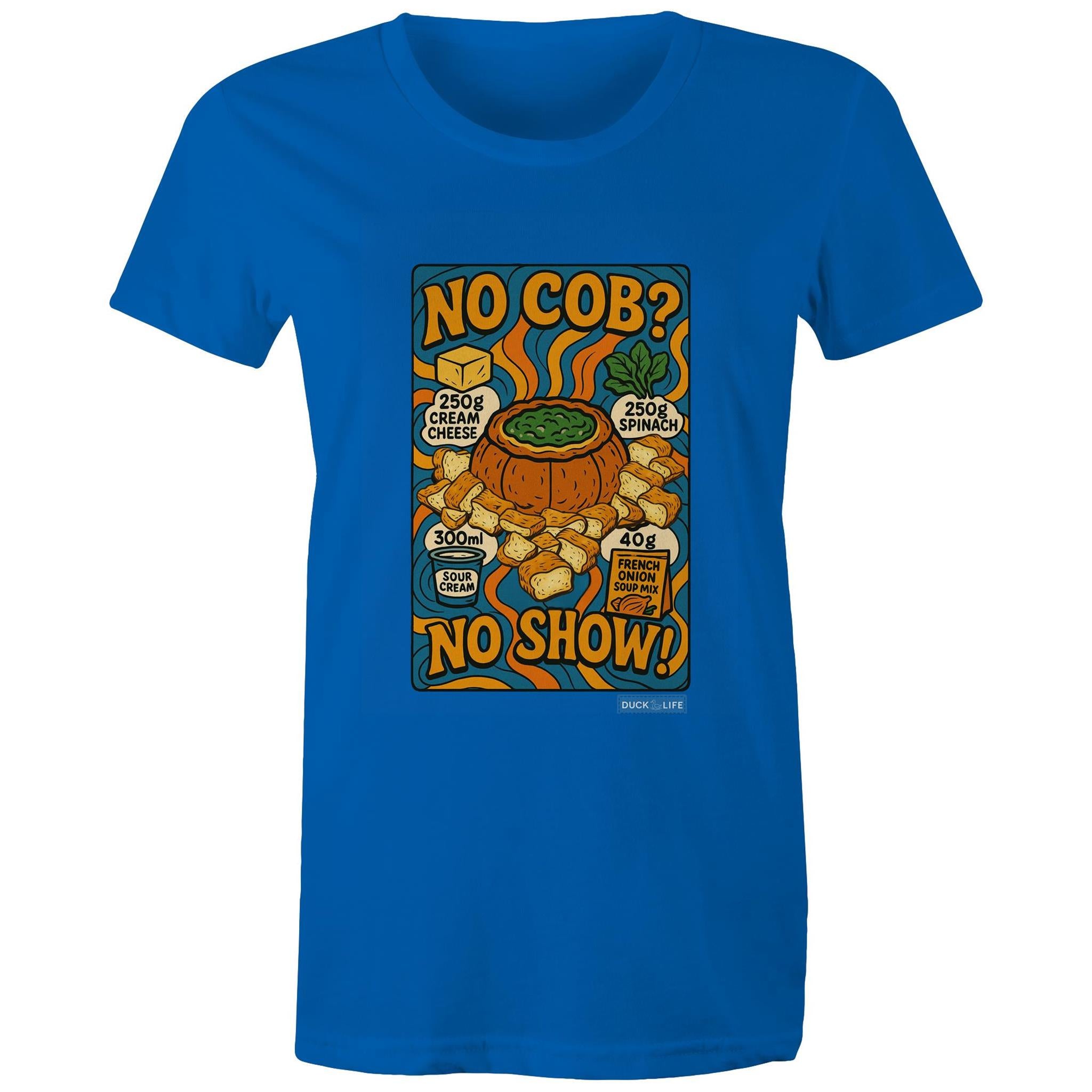 'No Cob? No Show!' - Maple Tee