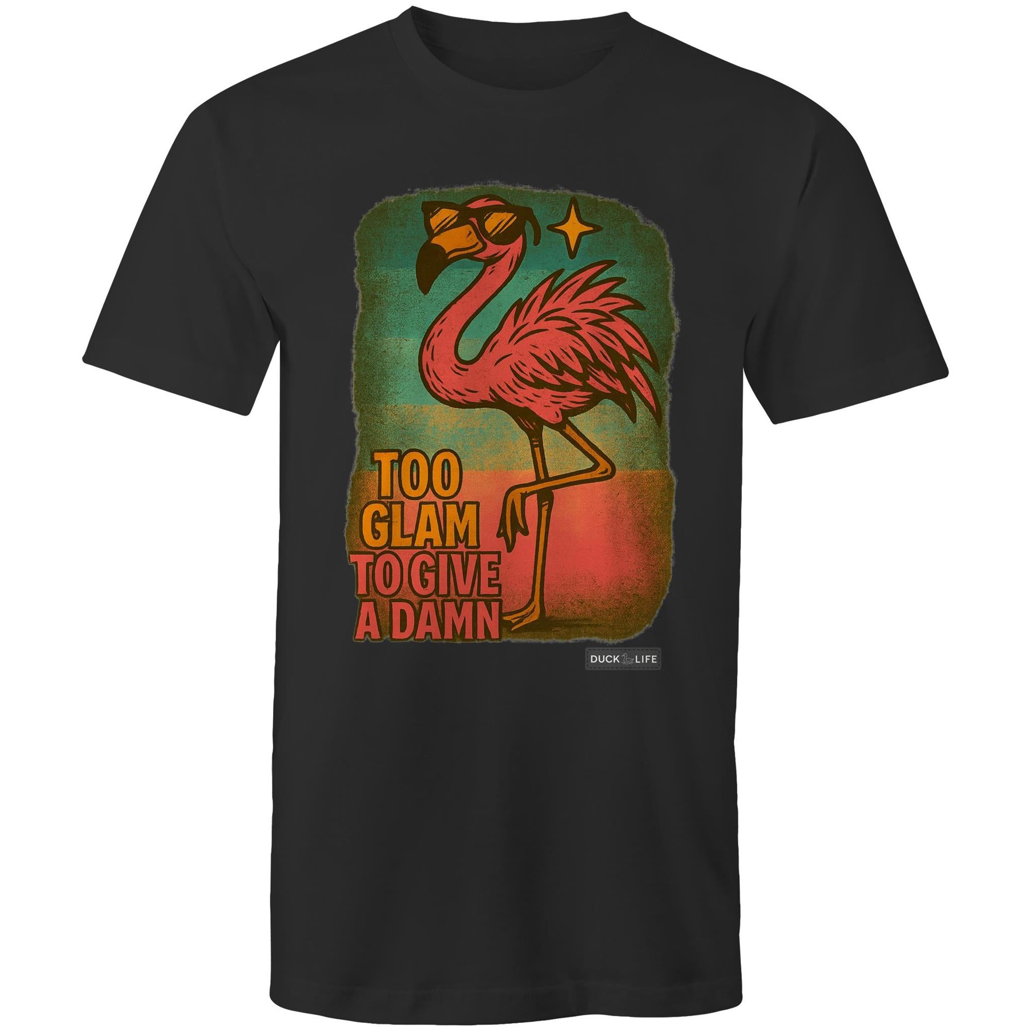 'Too Glam to Give a Damn' - Staple Tee