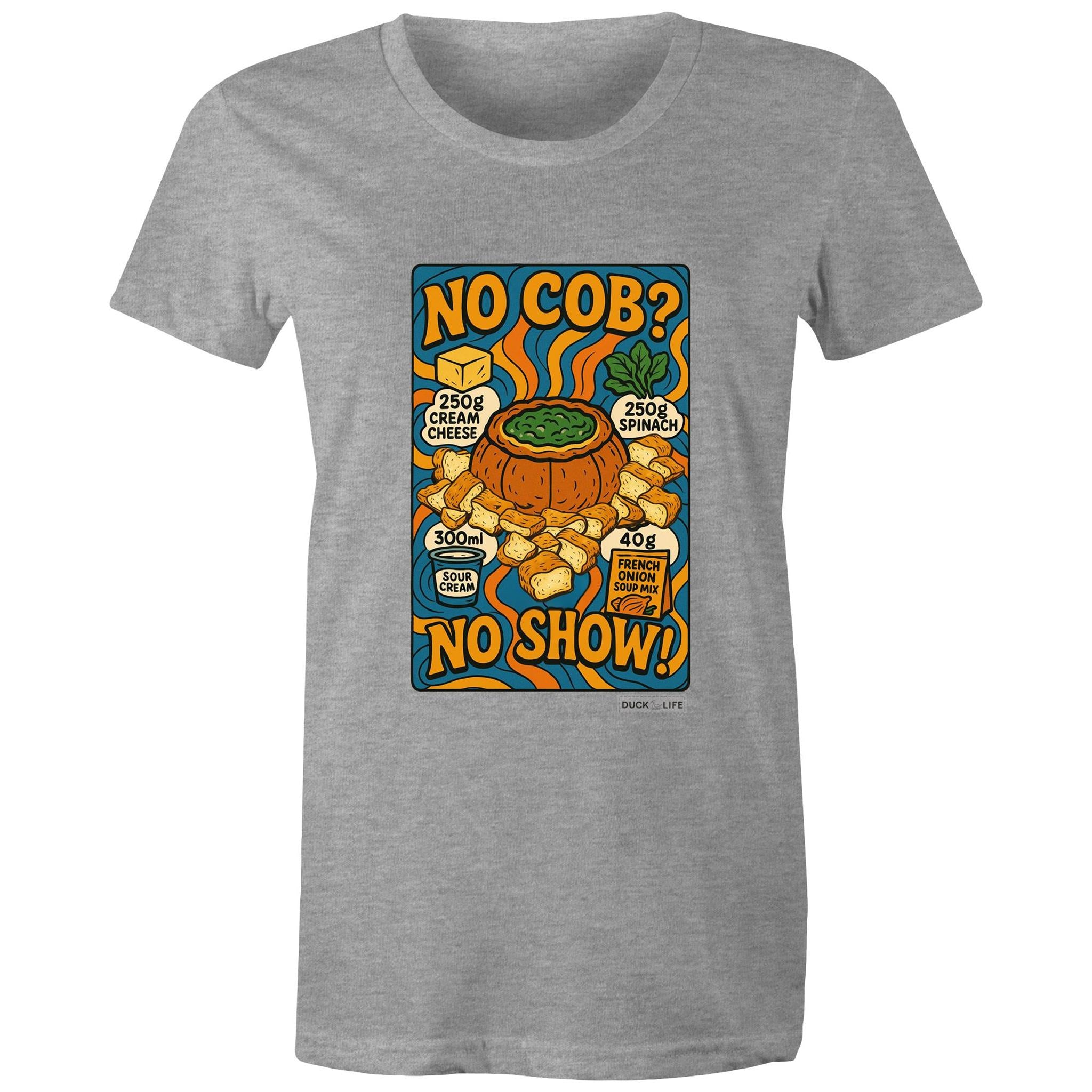 'No Cob? No Show!' - Maple Tee