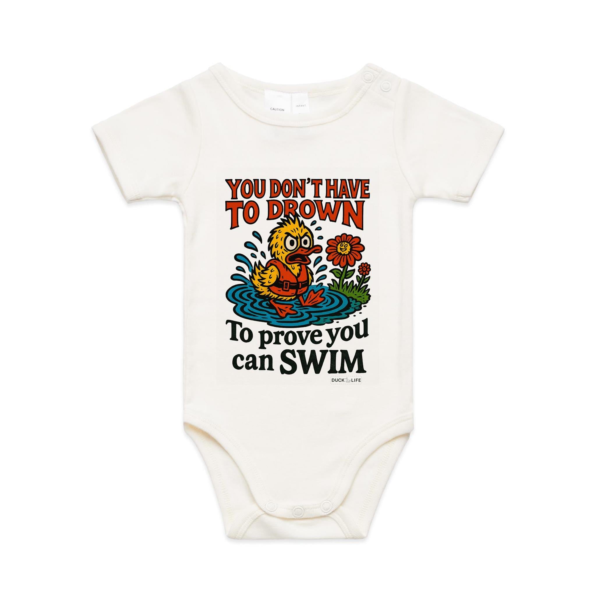 'You Don't Have to Drown' - Infant One-Piece