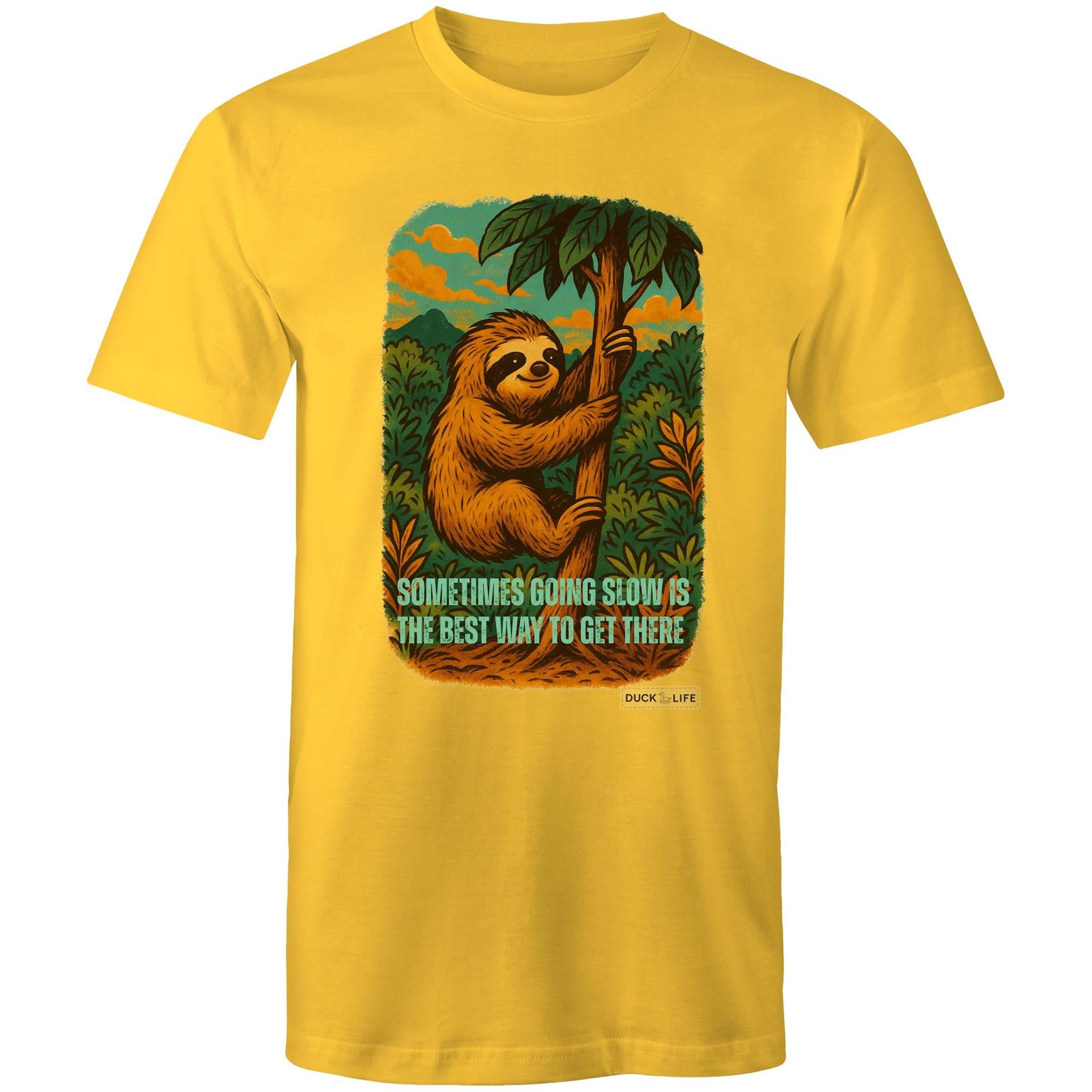 'Sometimes Going Slow' - Staple Tee