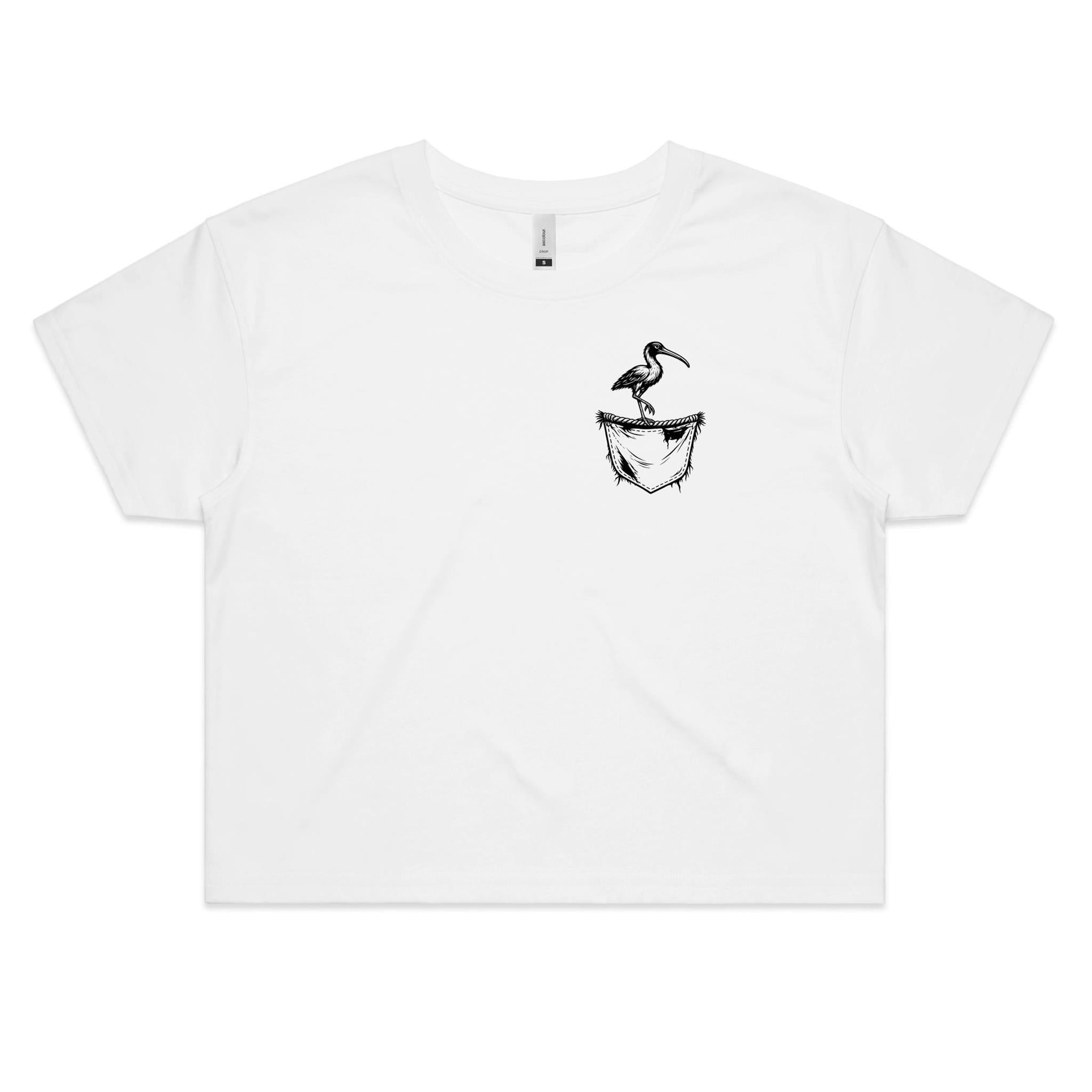 Ibis - Pocket Peeper - Crop Tee