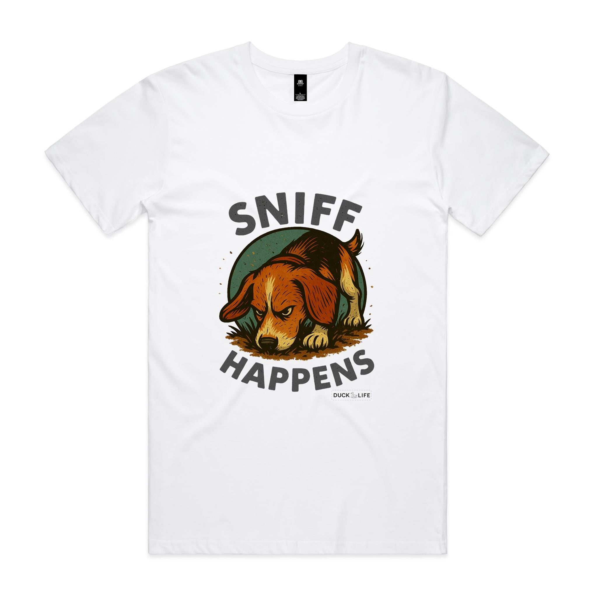 'Sniff Happens' - Staple Tee