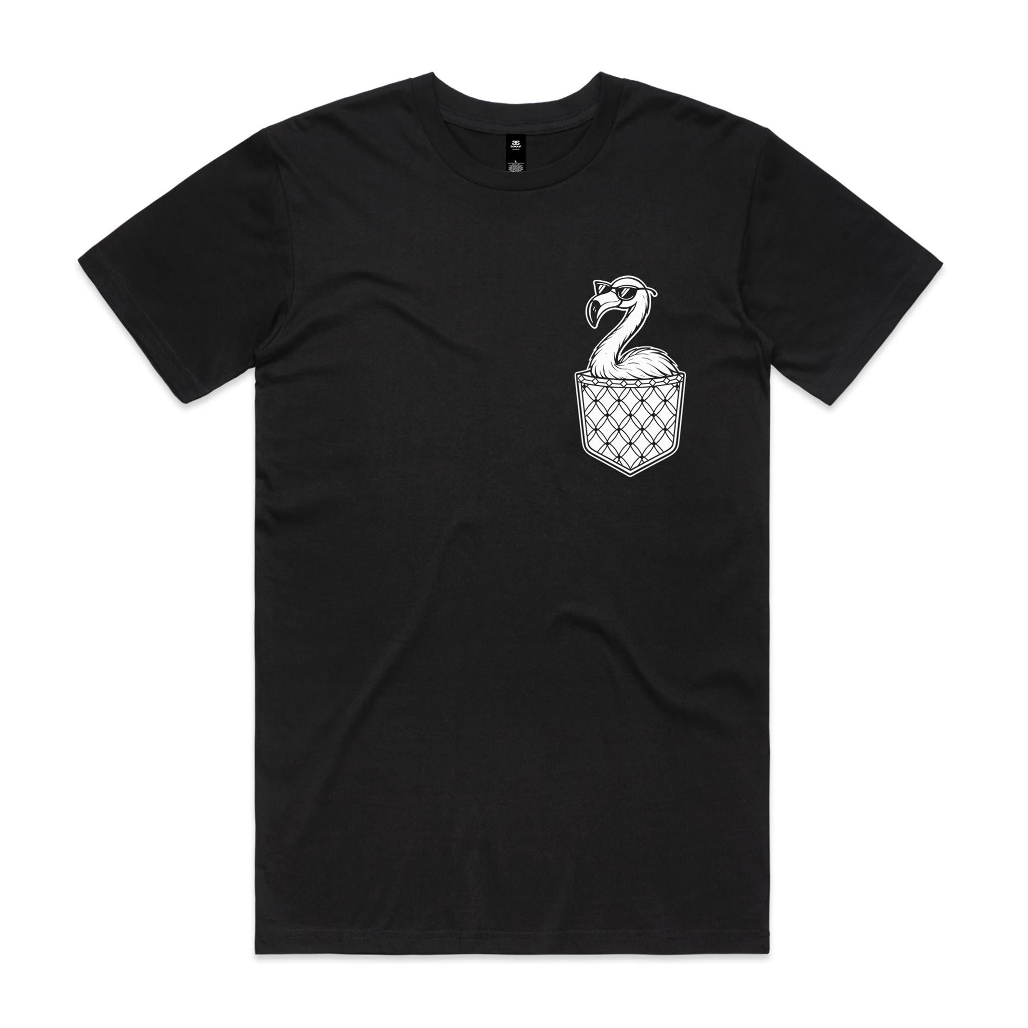 Flamingo - Pocket Peeper - Staple Tee