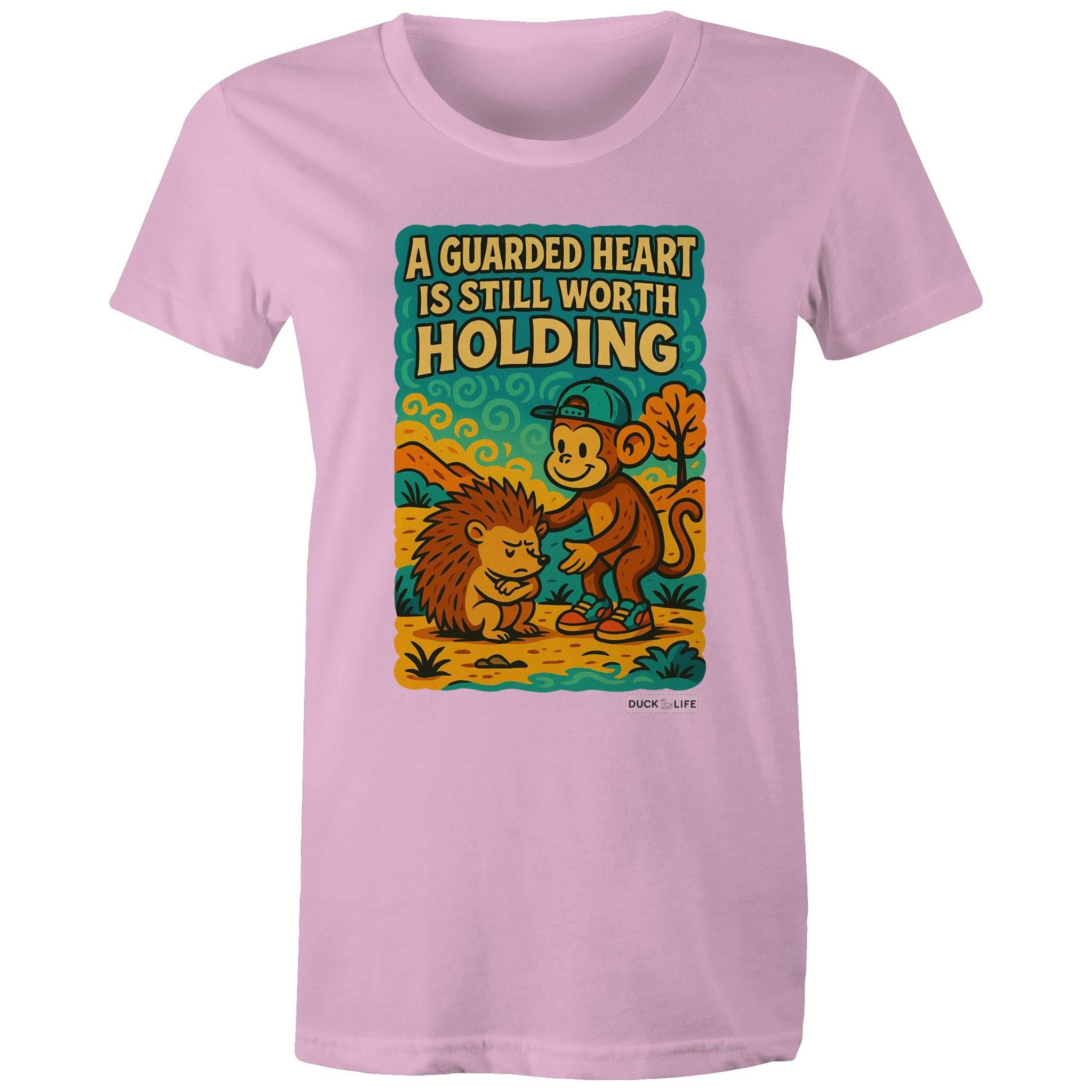 'A Guarded Heart' - Maple Tee