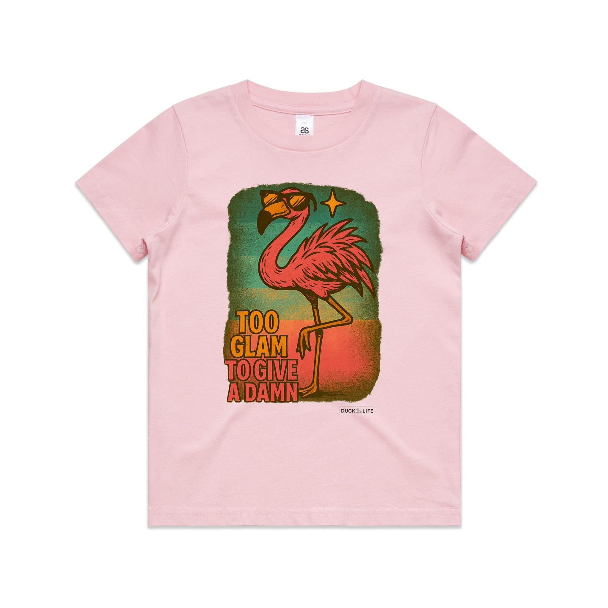 'Too Glam to Give a Damn' - Youth Tee