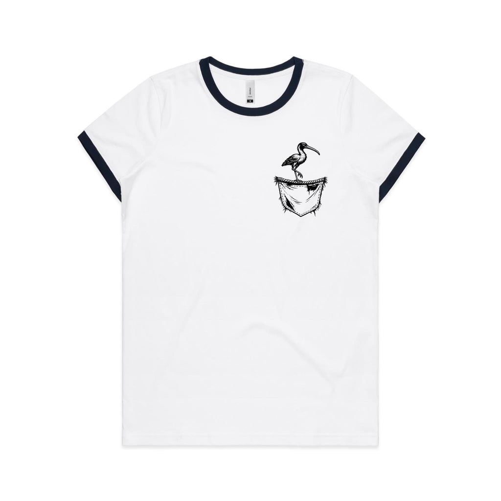 Ibis - Pocket Peeper - Maple Ringer Tee