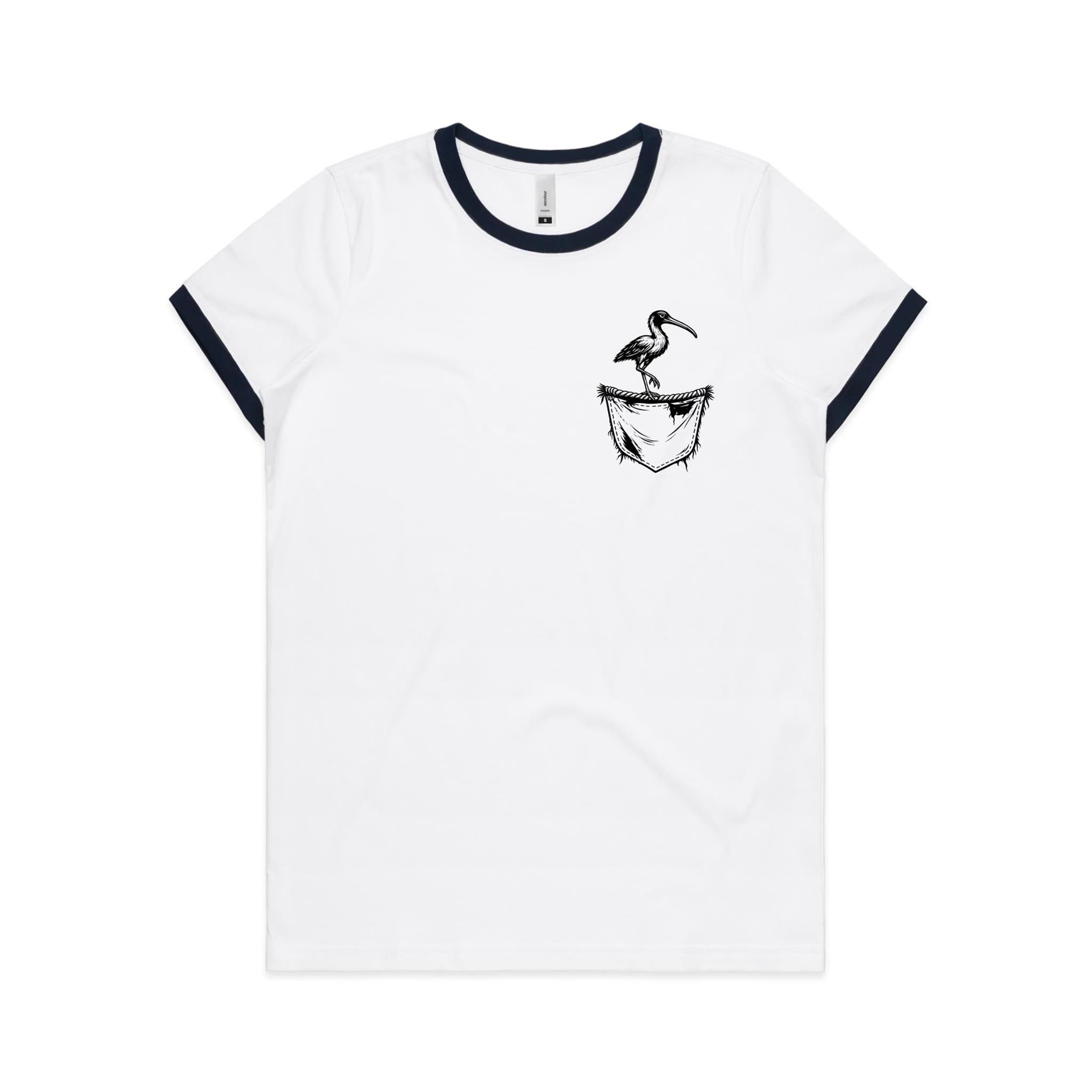 Ibis - Pocket Peeper - Maple Ringer Tee