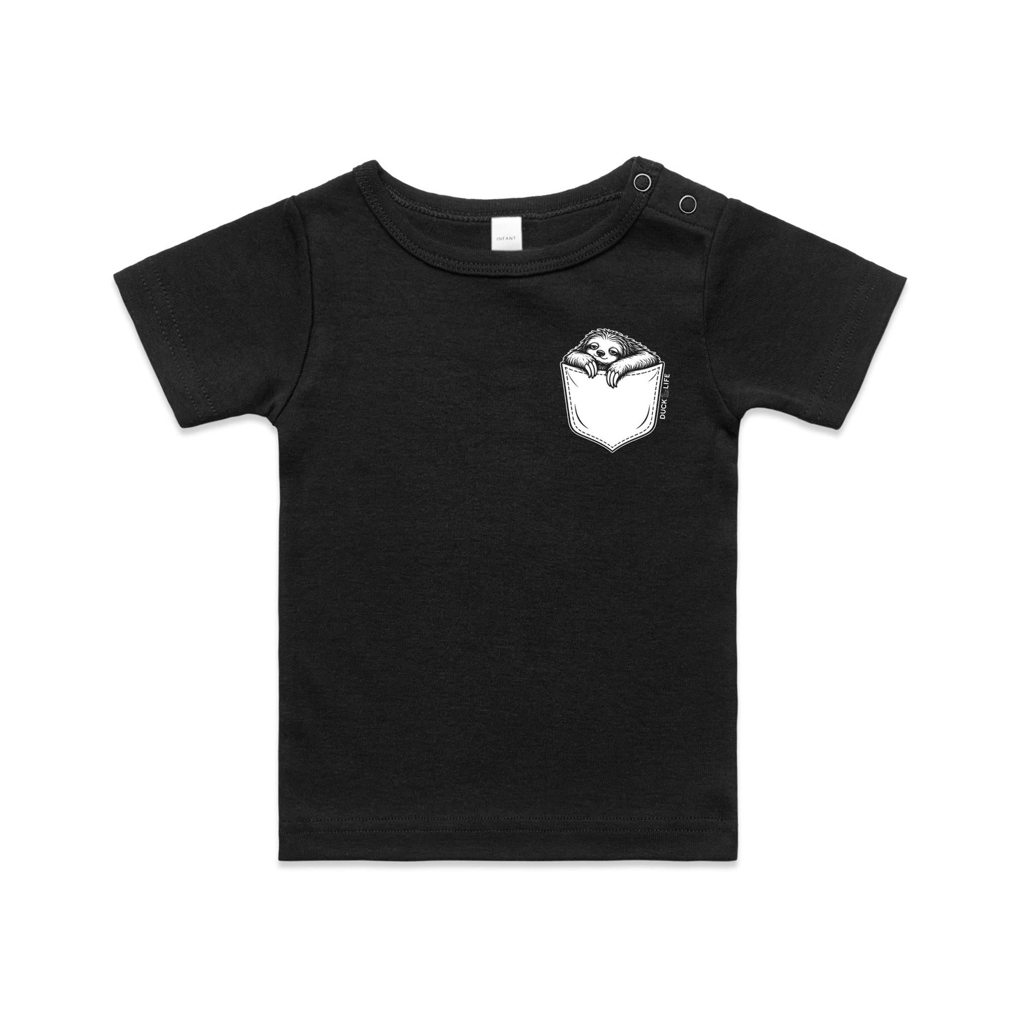 Sloth - Pocket Peeper - Infant Tee