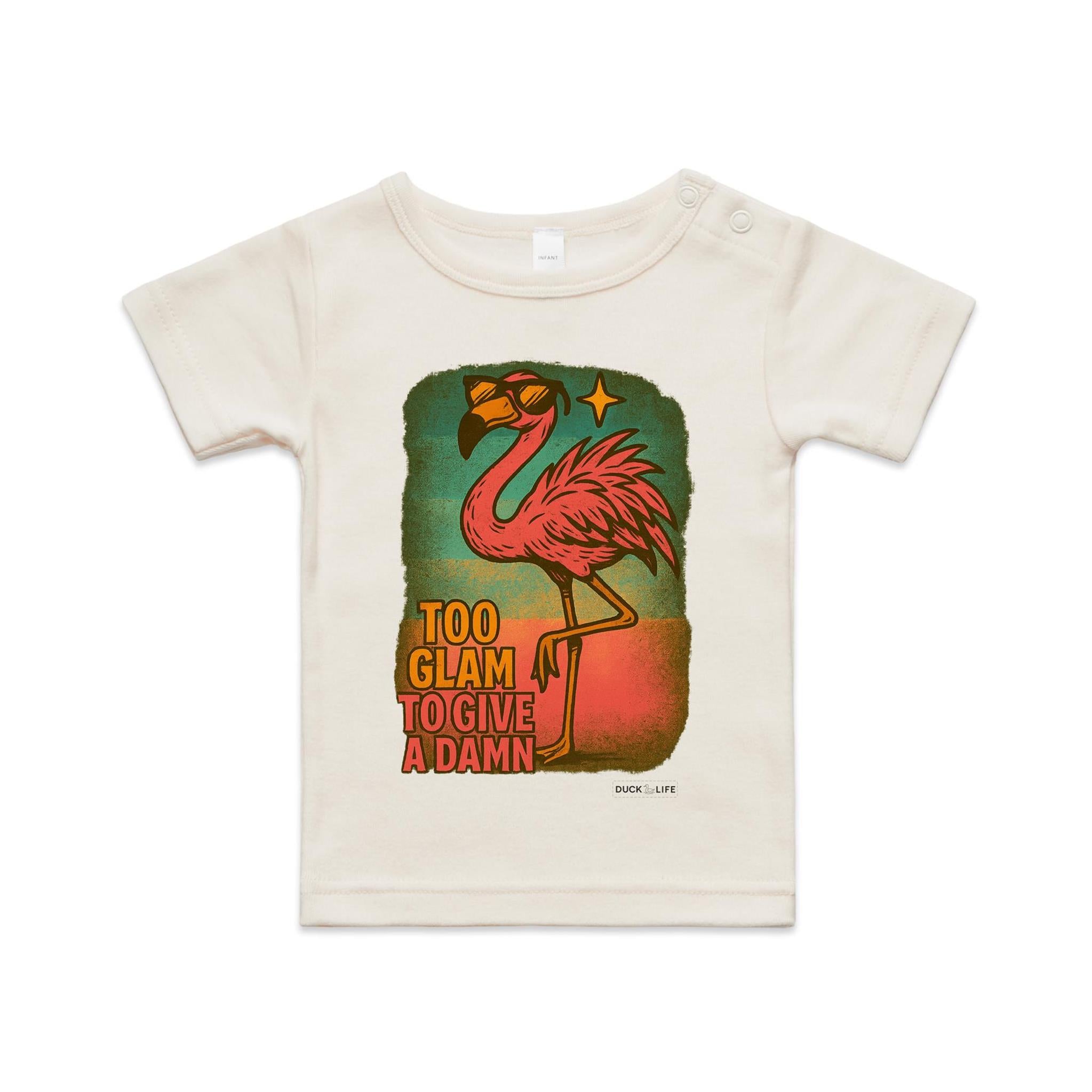 'Too Glam to Give a Damn' - Infant Tee