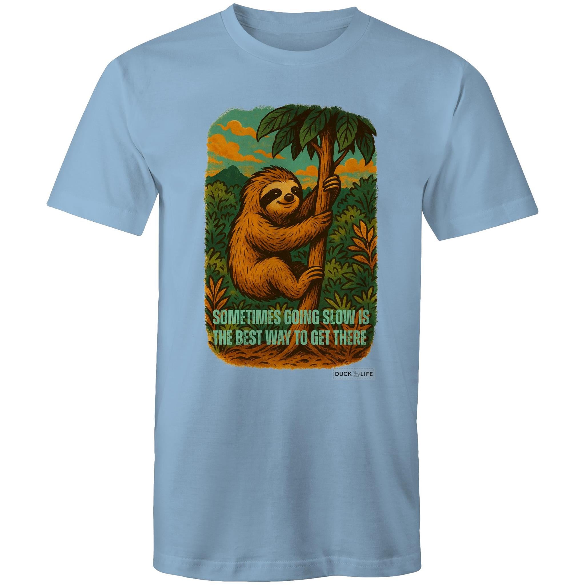 'Sometimes Going Slow' - Staple Tee
