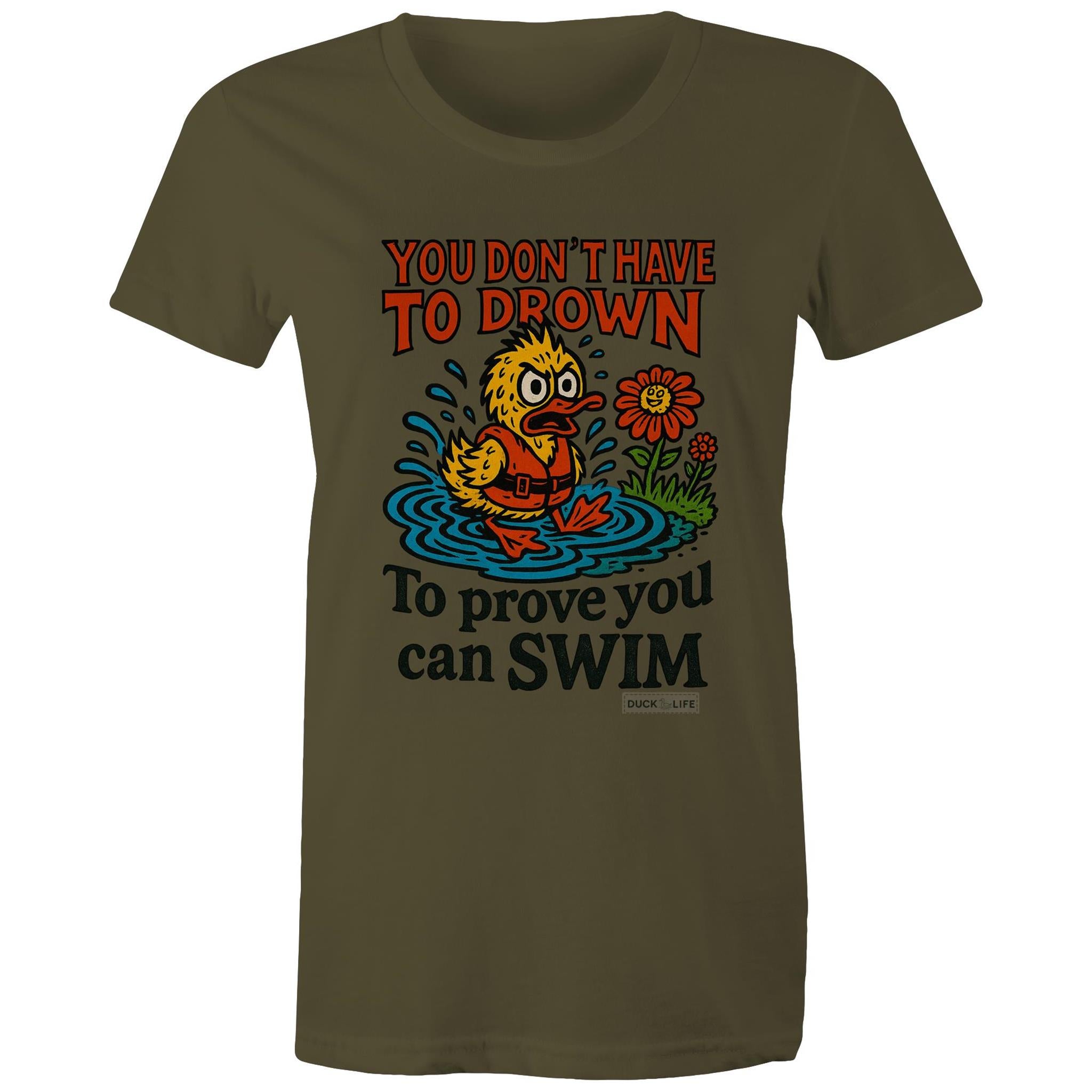 'You Don't Have to Drown' - Maple Tee