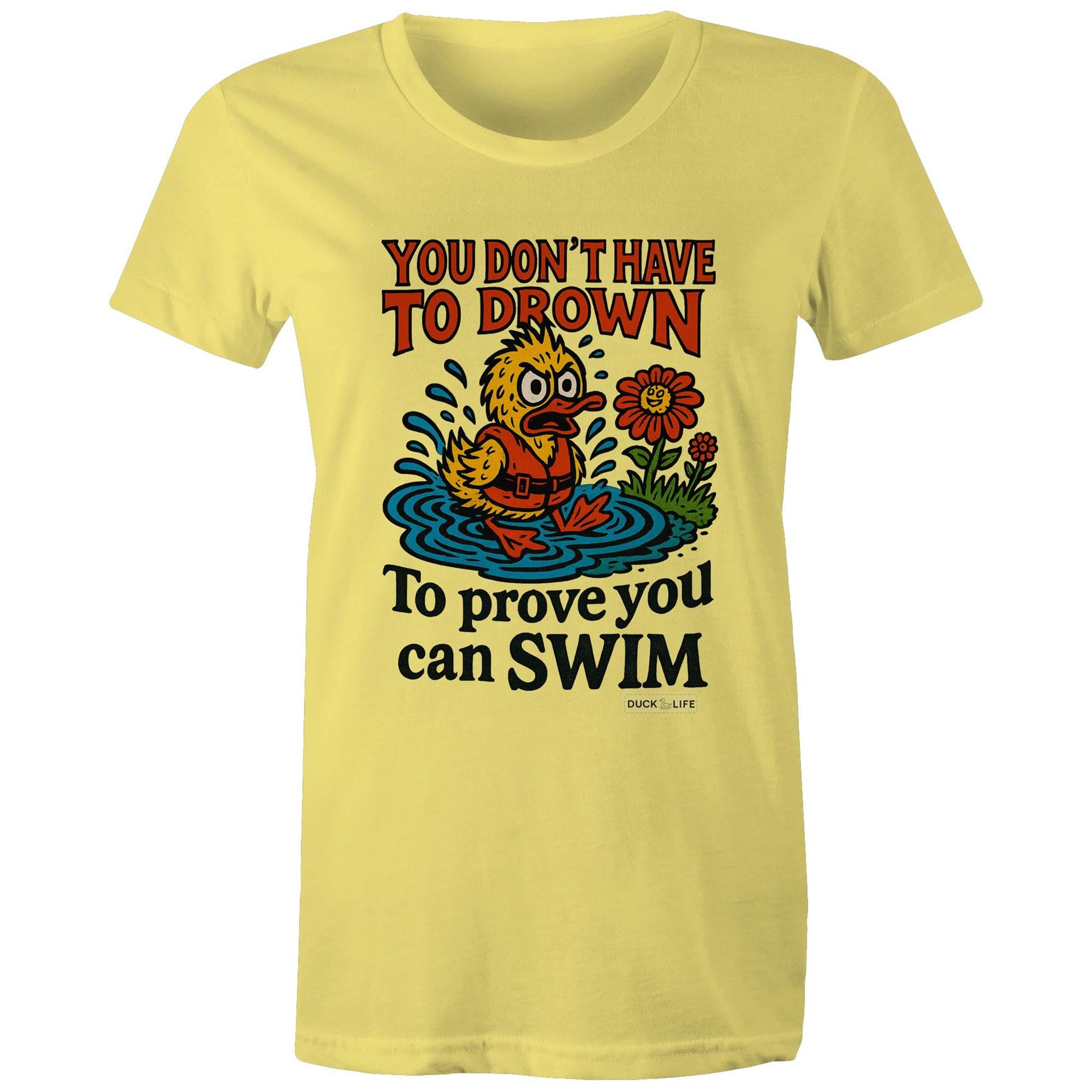 'You Don't Have to Drown' - Maple Tee
