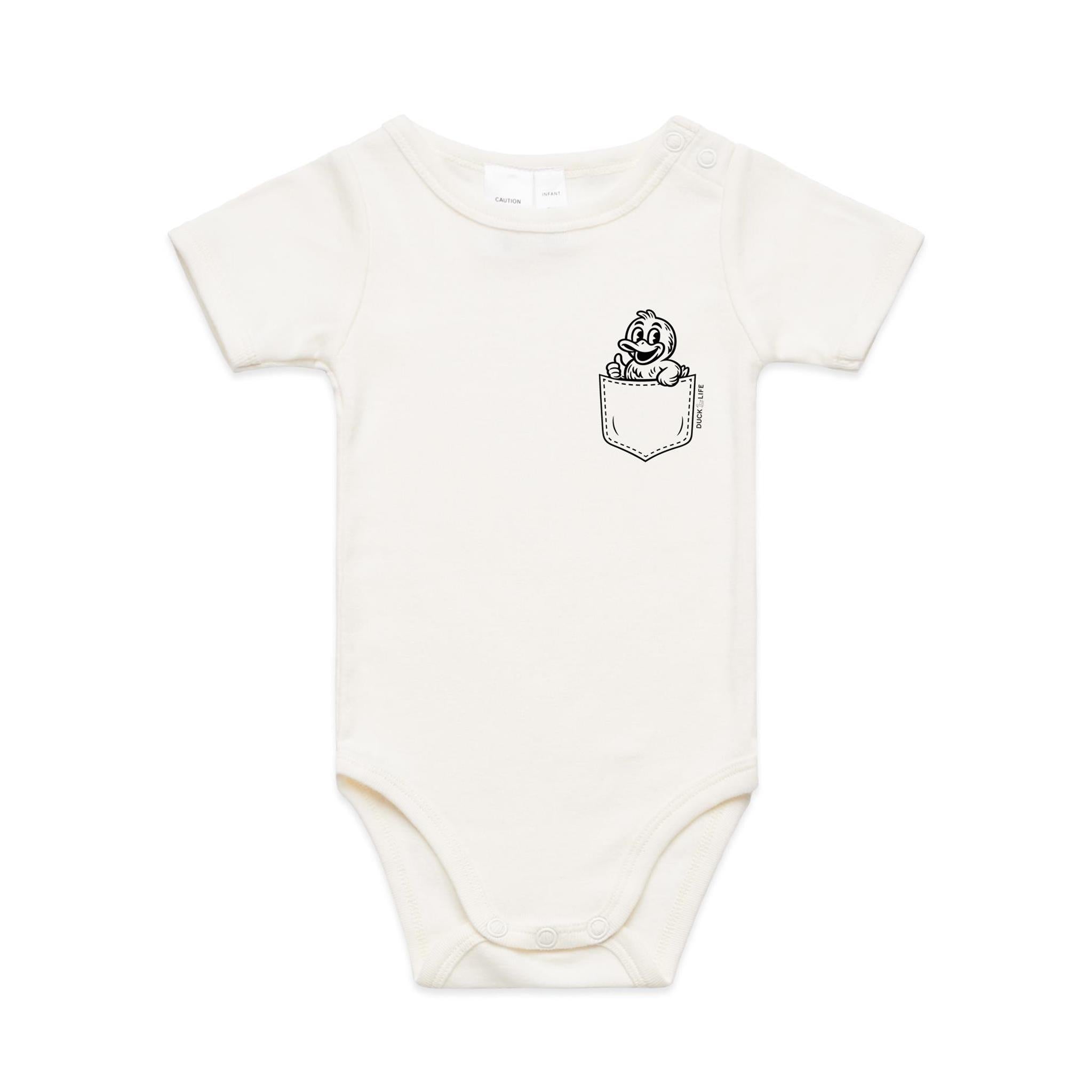 Duck - Pocket Peeper - Infant One-Piece