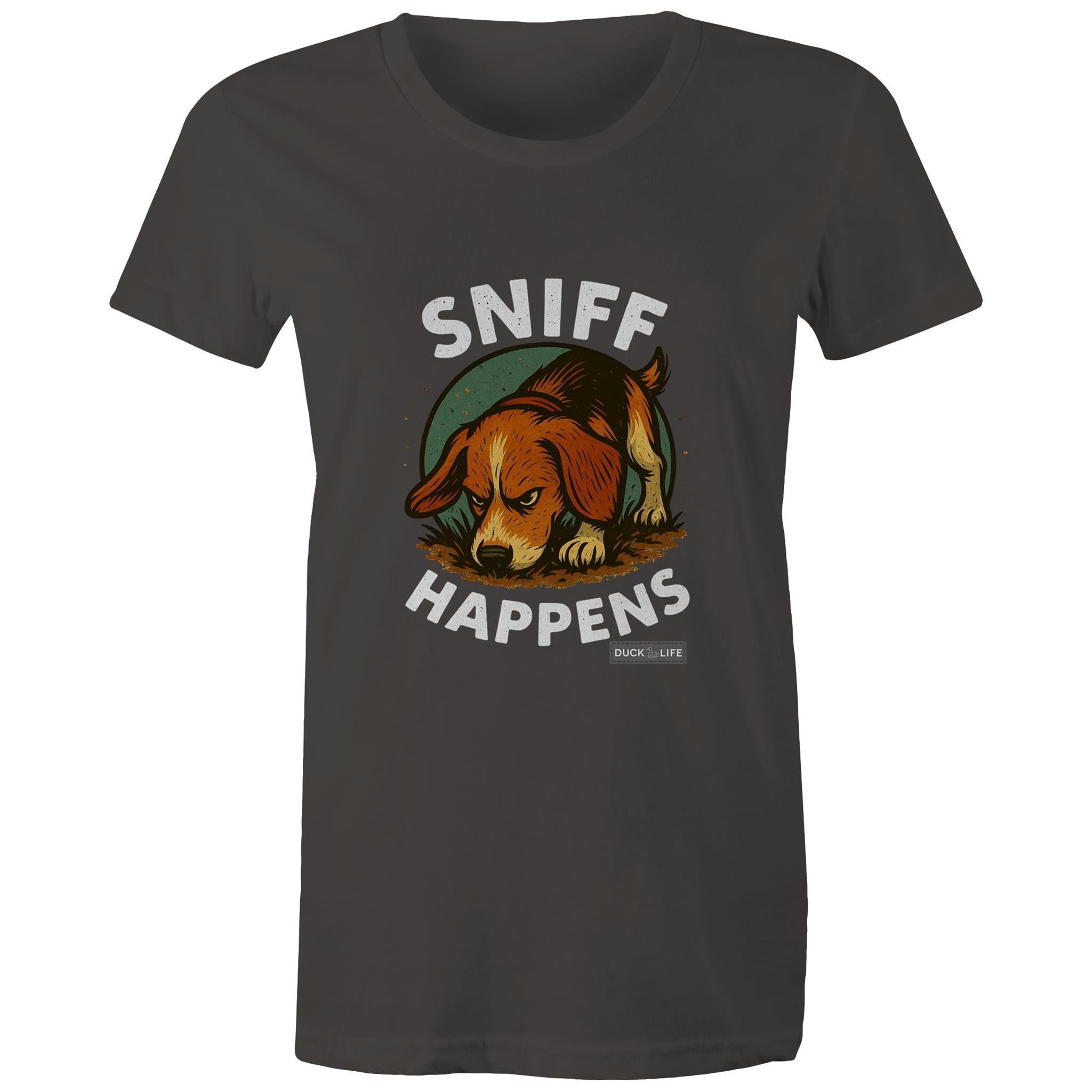 'Sniff Happens' - Maple Tee