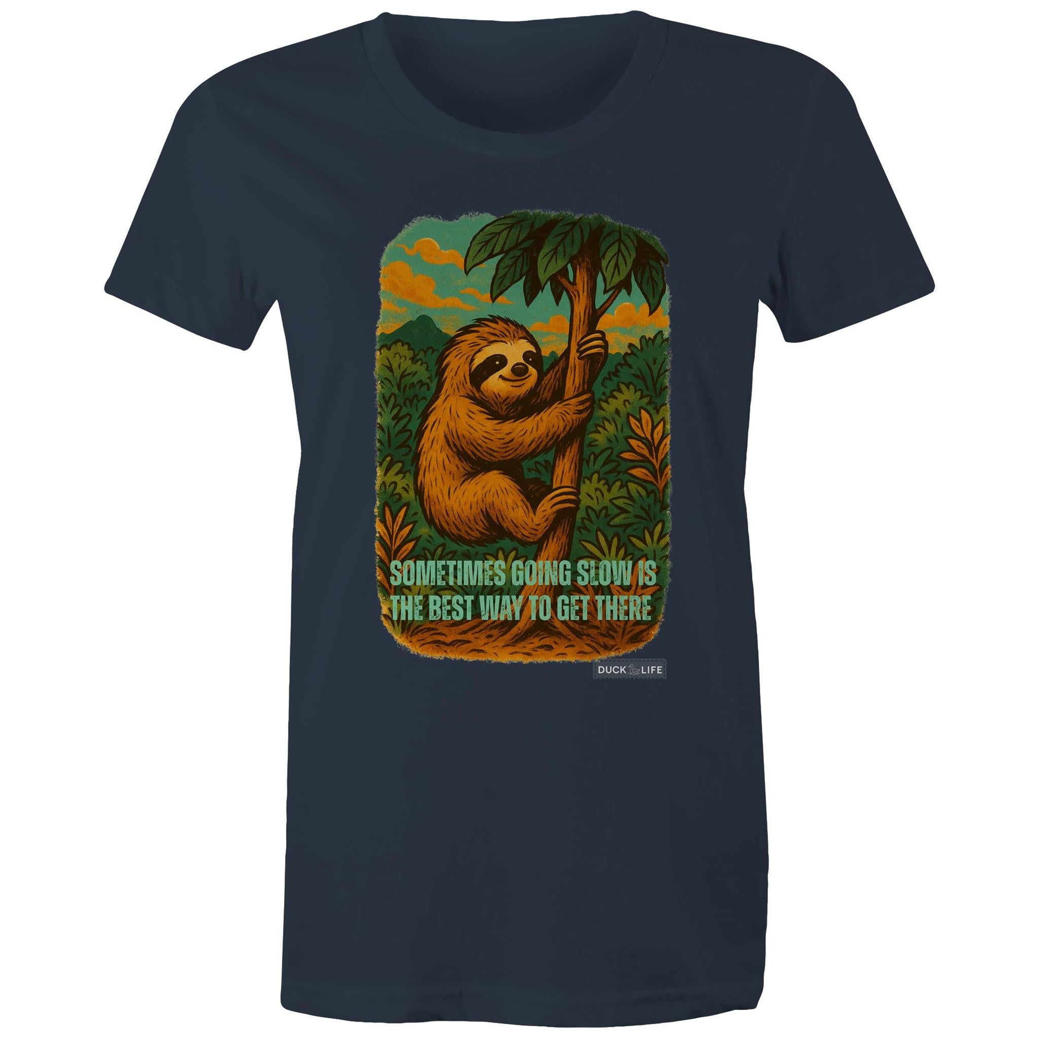 'Sometimes Going Slow' - Maple Tee