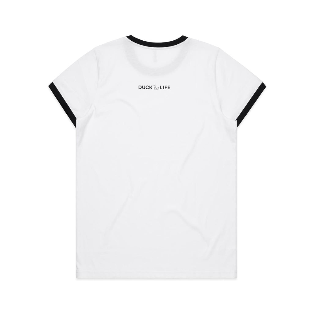Duck - Pocket Peeper - Maple Ringer Tee