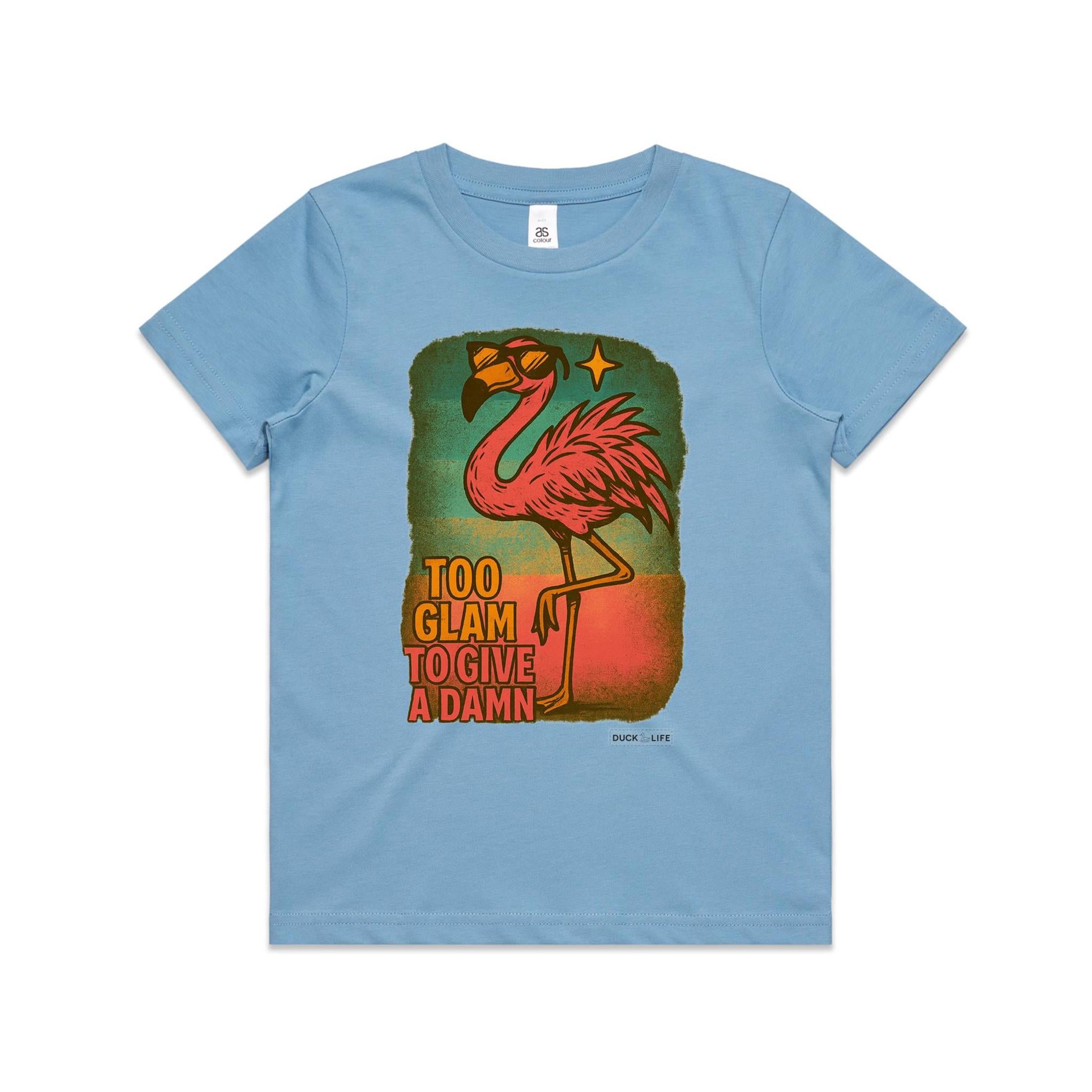 'Too Glam to Give a Damn' - Youth Tee