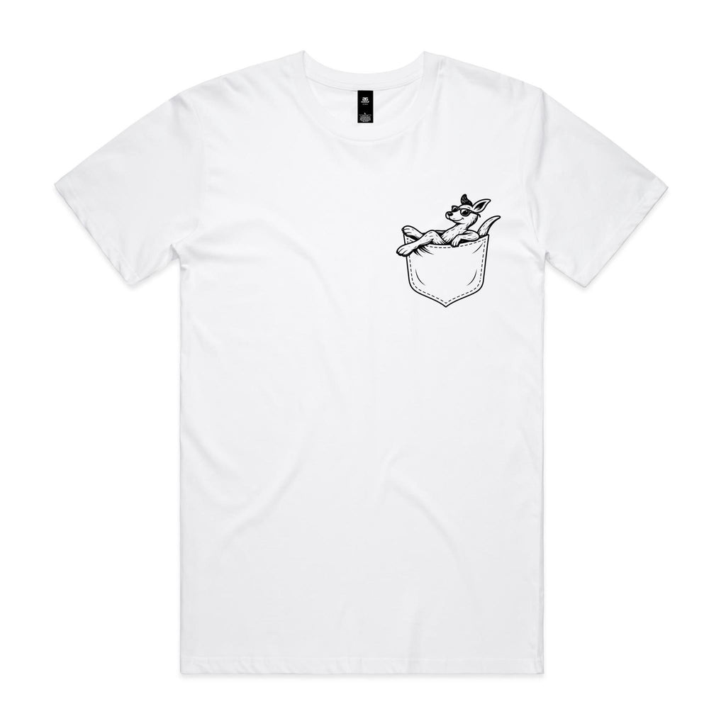Kangaroo - Pocket Peeper - Staple Tee