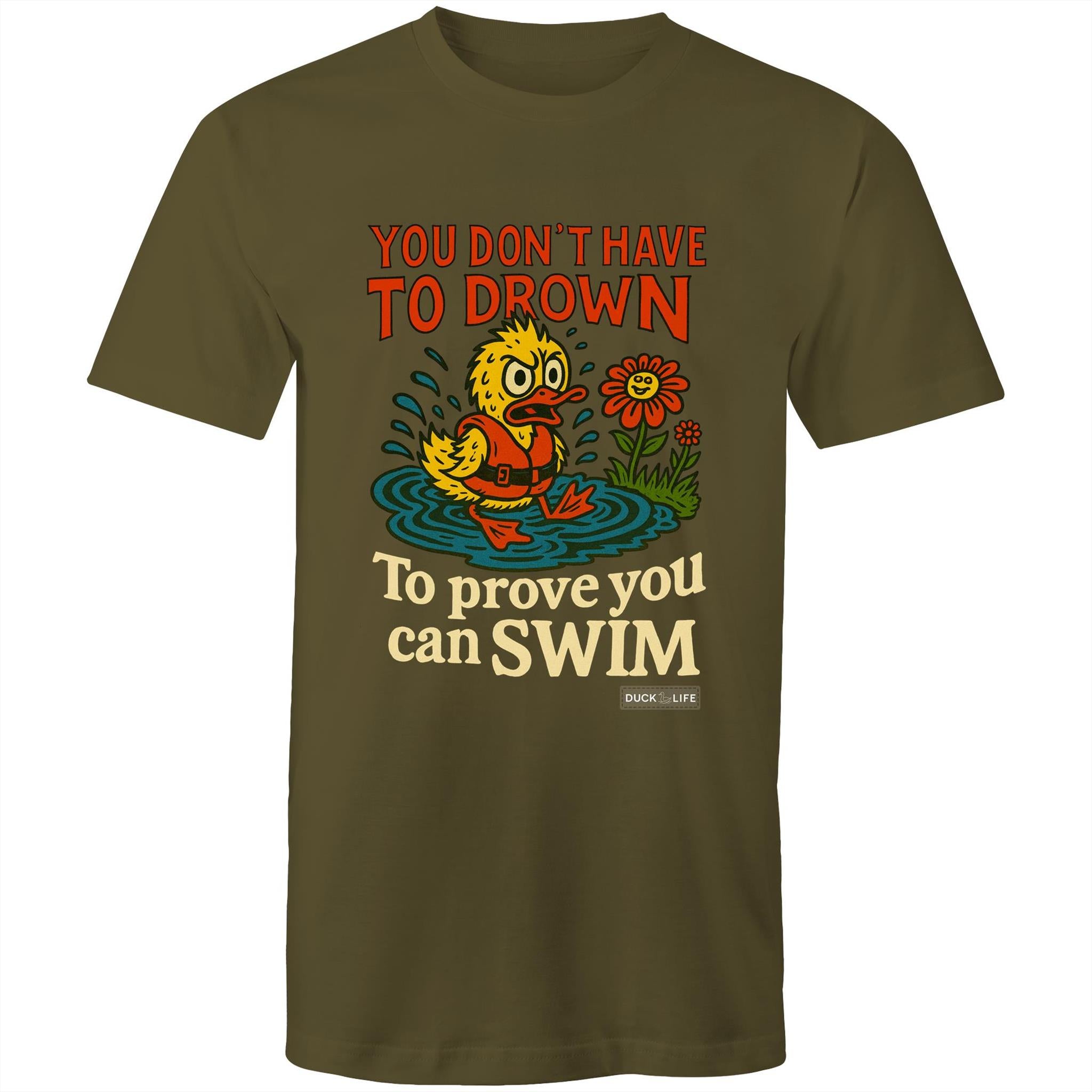 'You Don't Have to Drown' - Staple Tee