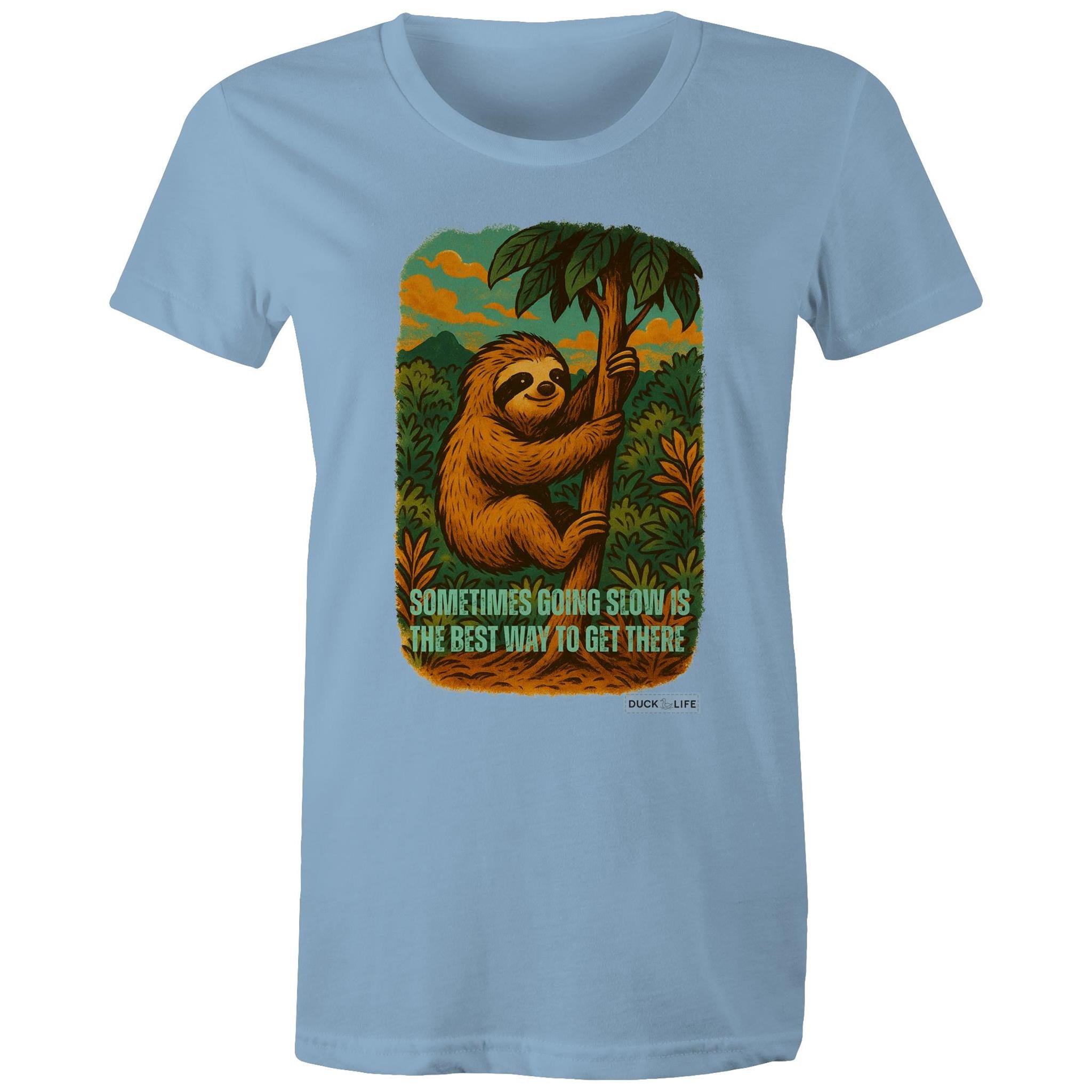 'Sometimes Going Slow' - Maple Tee