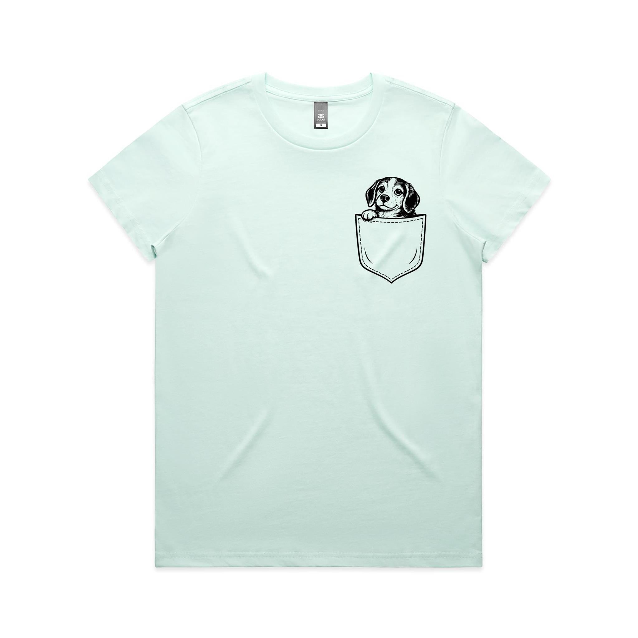 Beagle - Pocket Peeper - Maple Tee