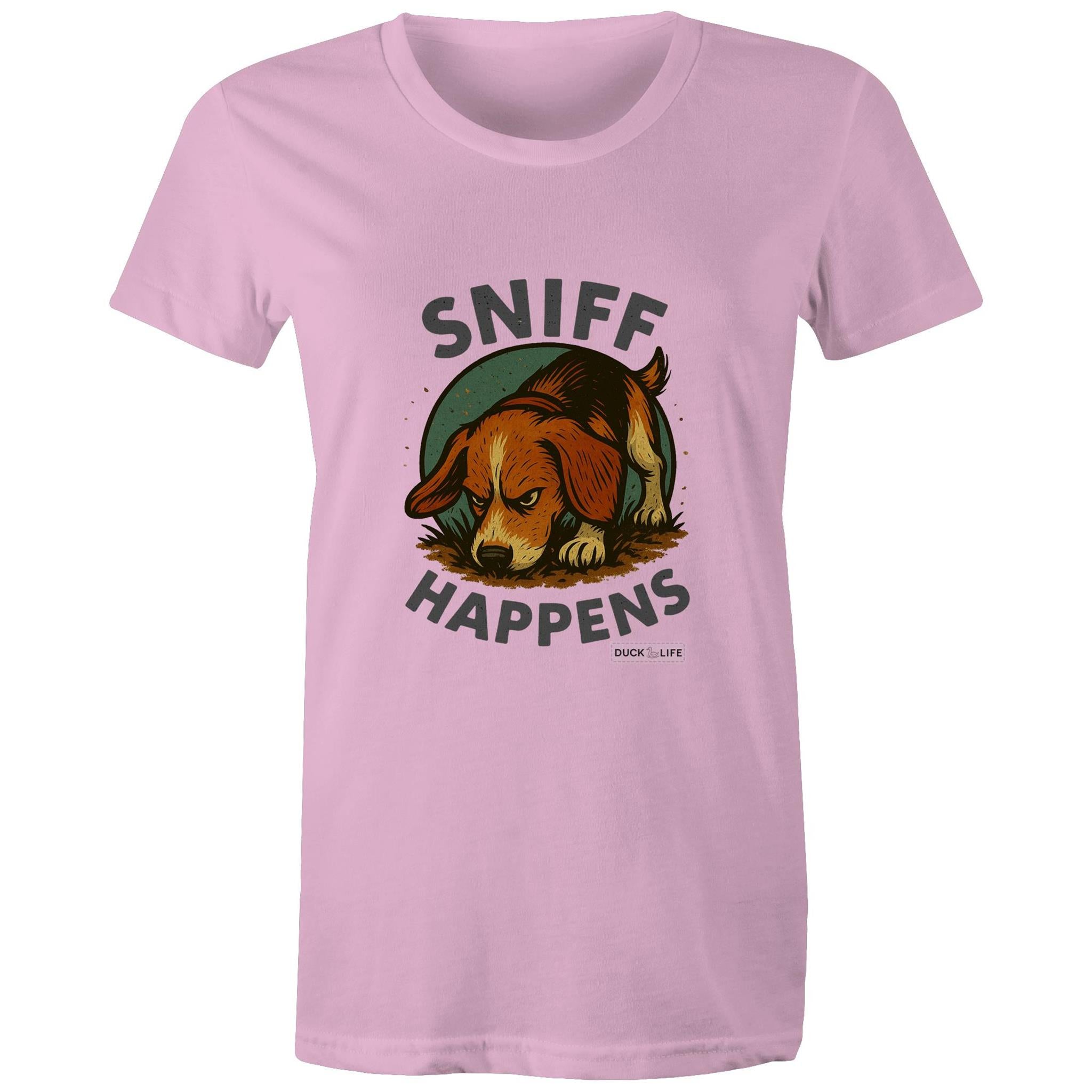 'Sniff Happens' - Maple Tee