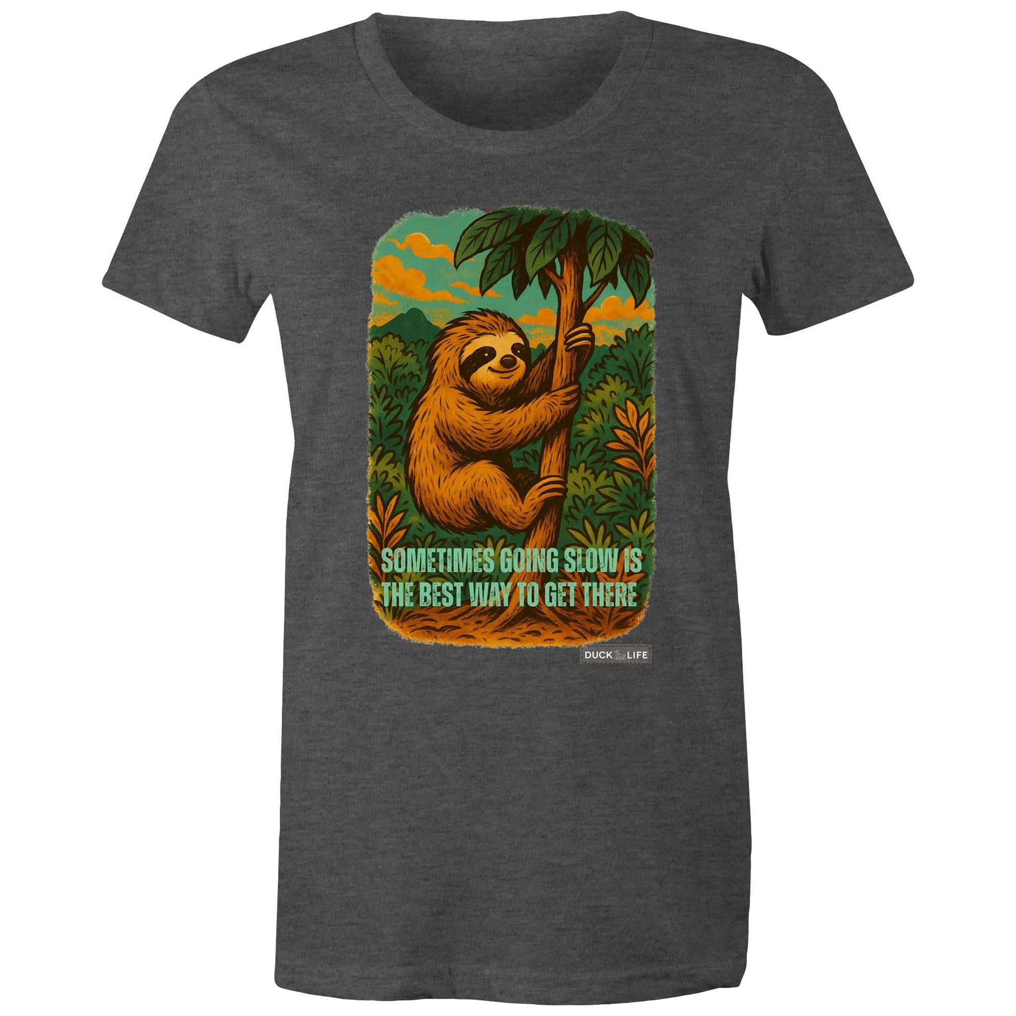 'Sometimes Going Slow' - Maple Tee