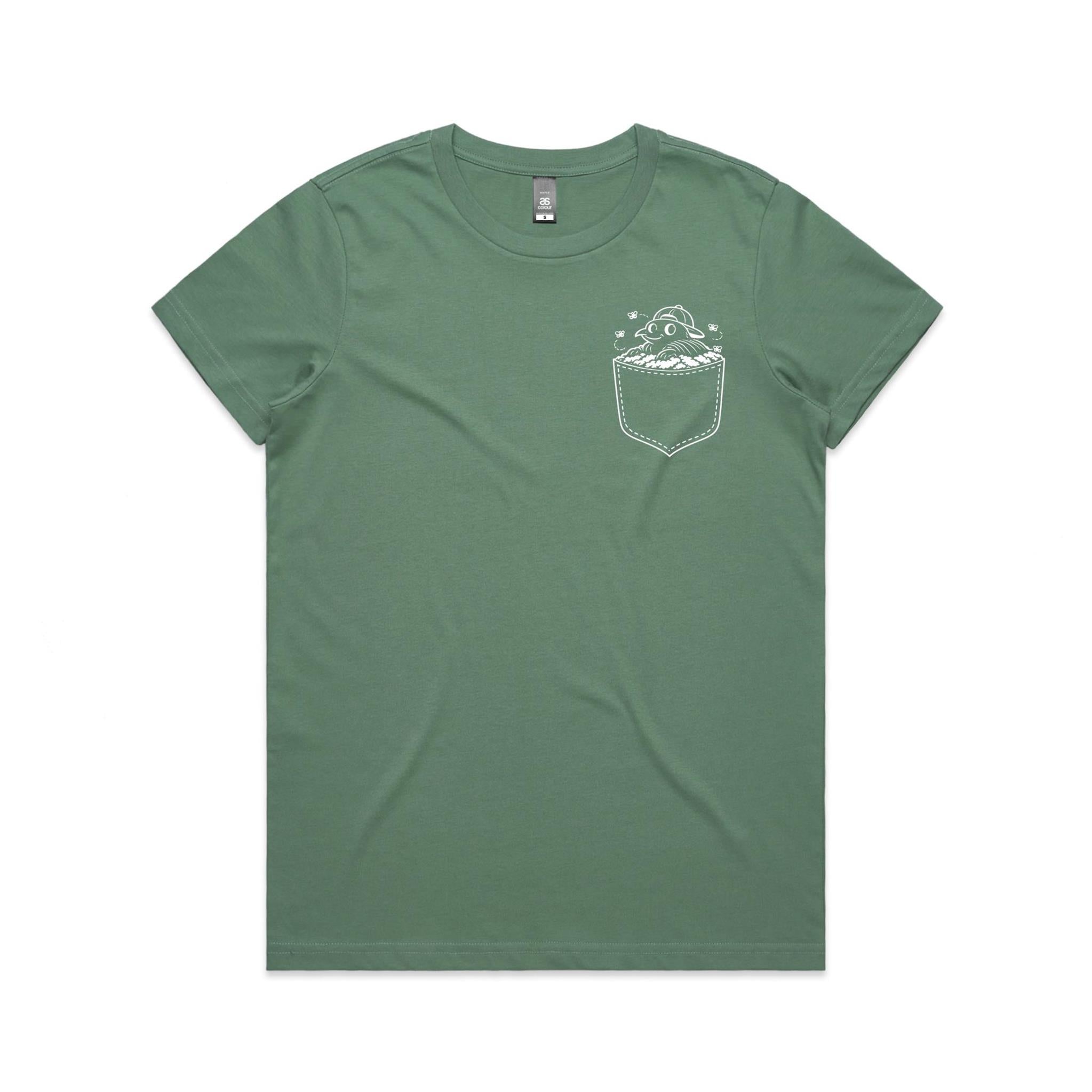 Dung Beetle - Pocket Peeper - Maple Tee