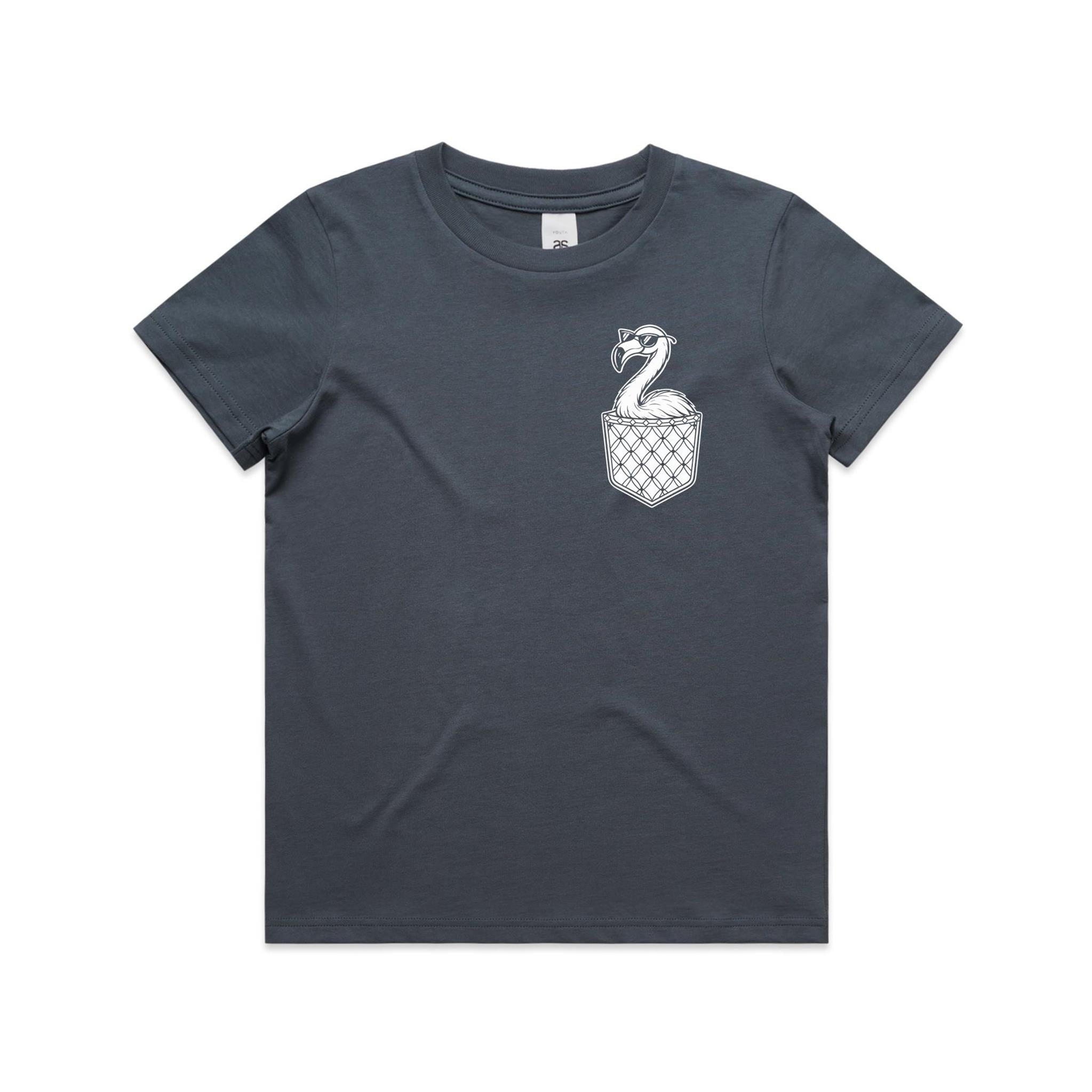 Flamingo - Pocket Peeper - Youth Staple Tee