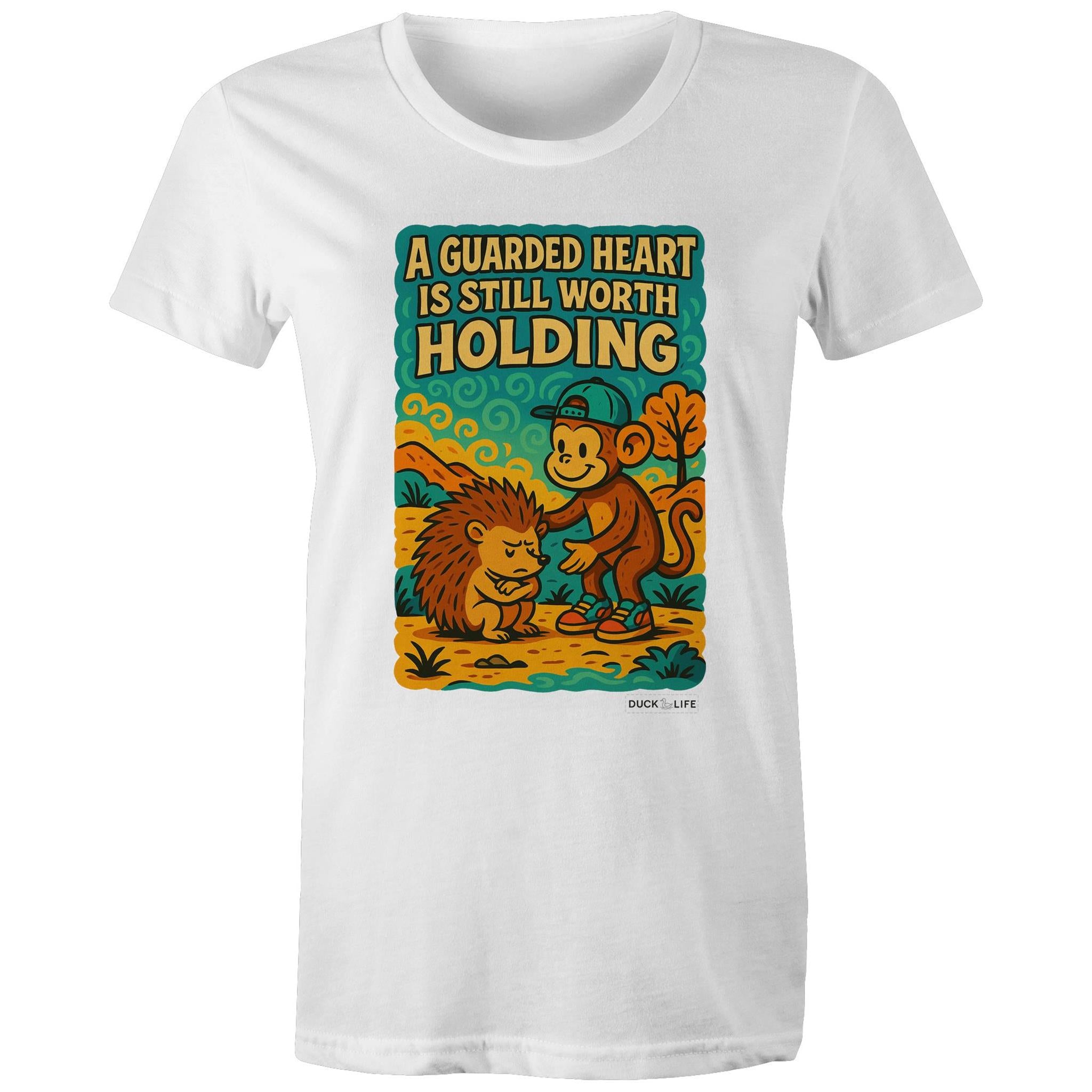 'A Guarded Heart' - Maple Tee