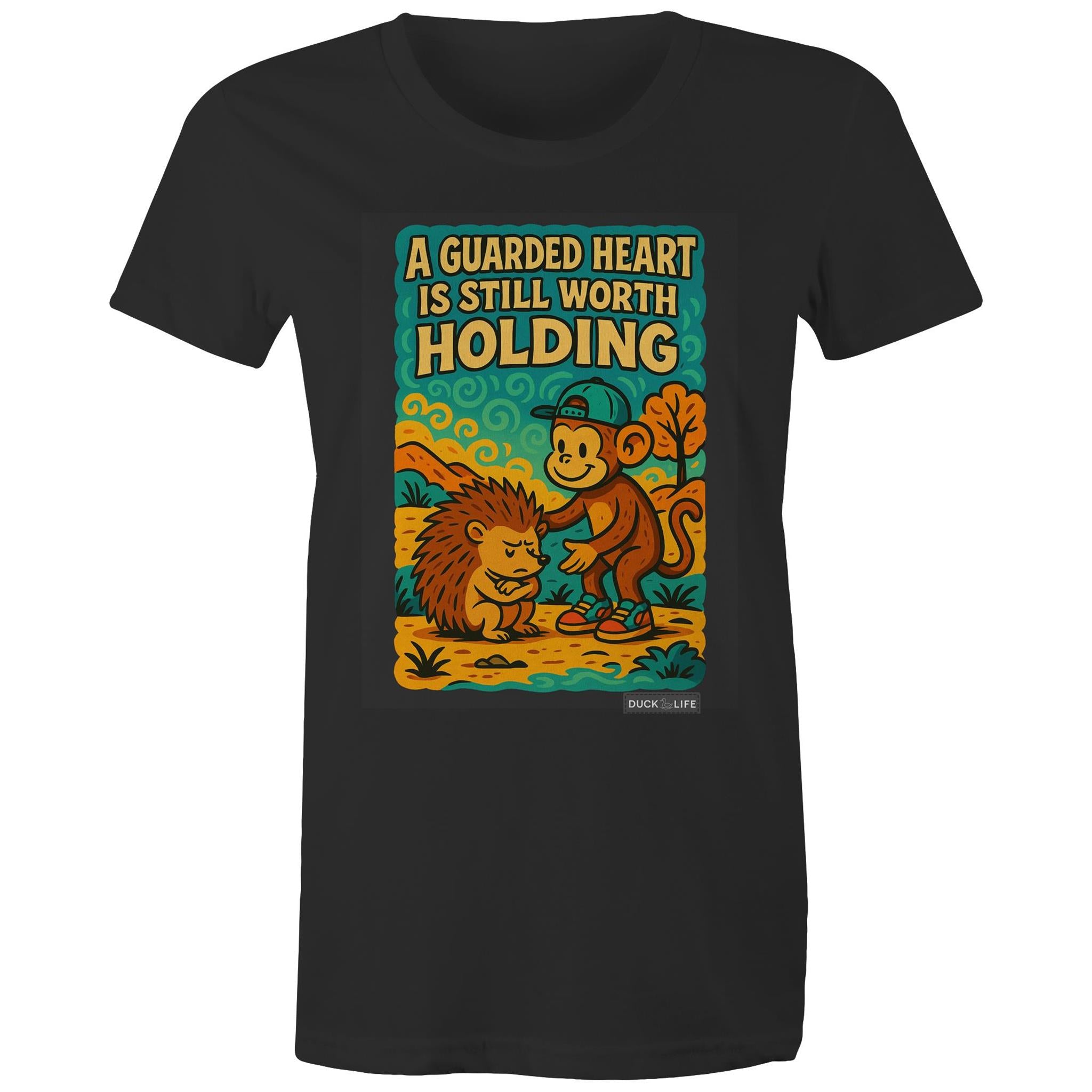 'A Guarded Heart' - Maple Tee