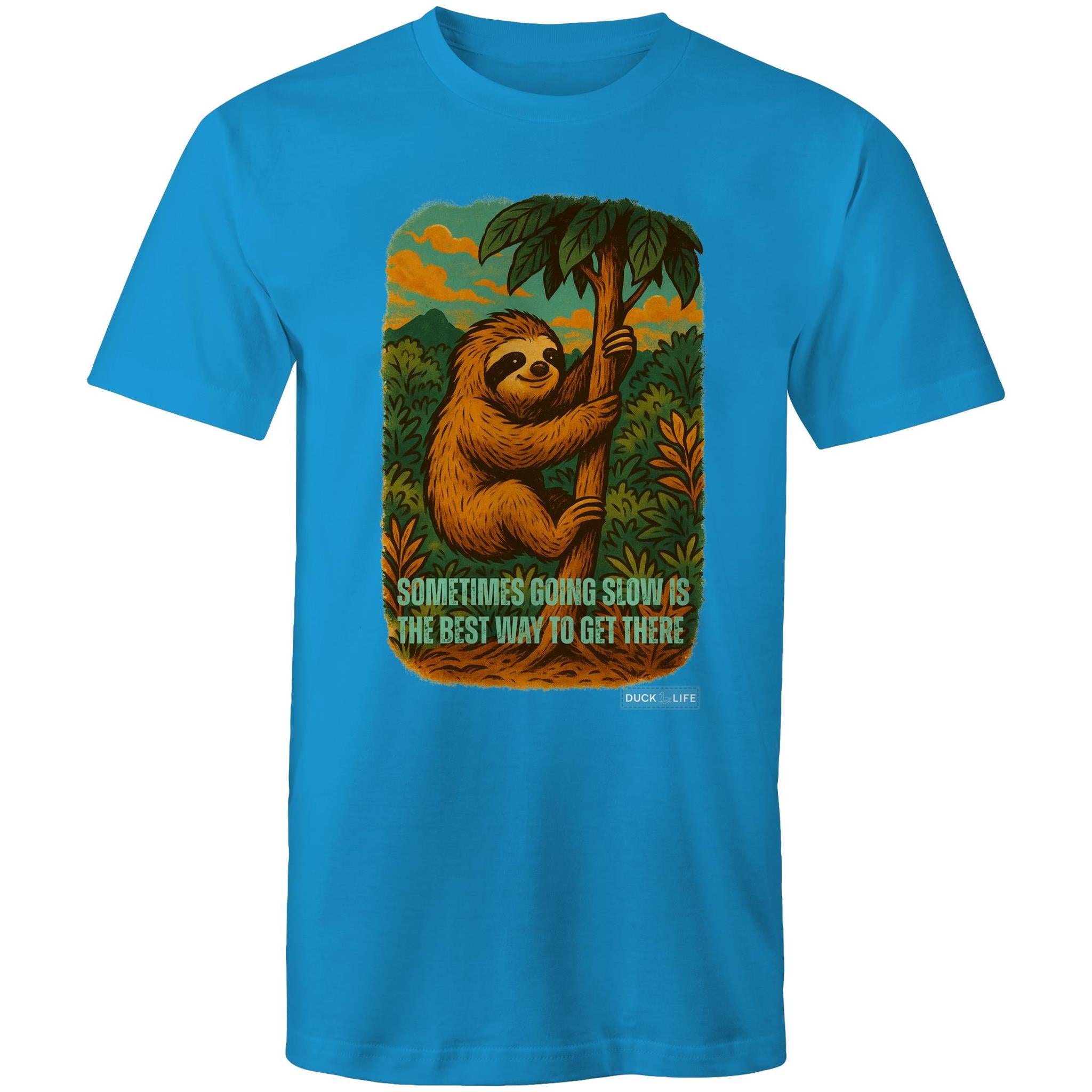 'Sometimes Going Slow' - Staple Tee