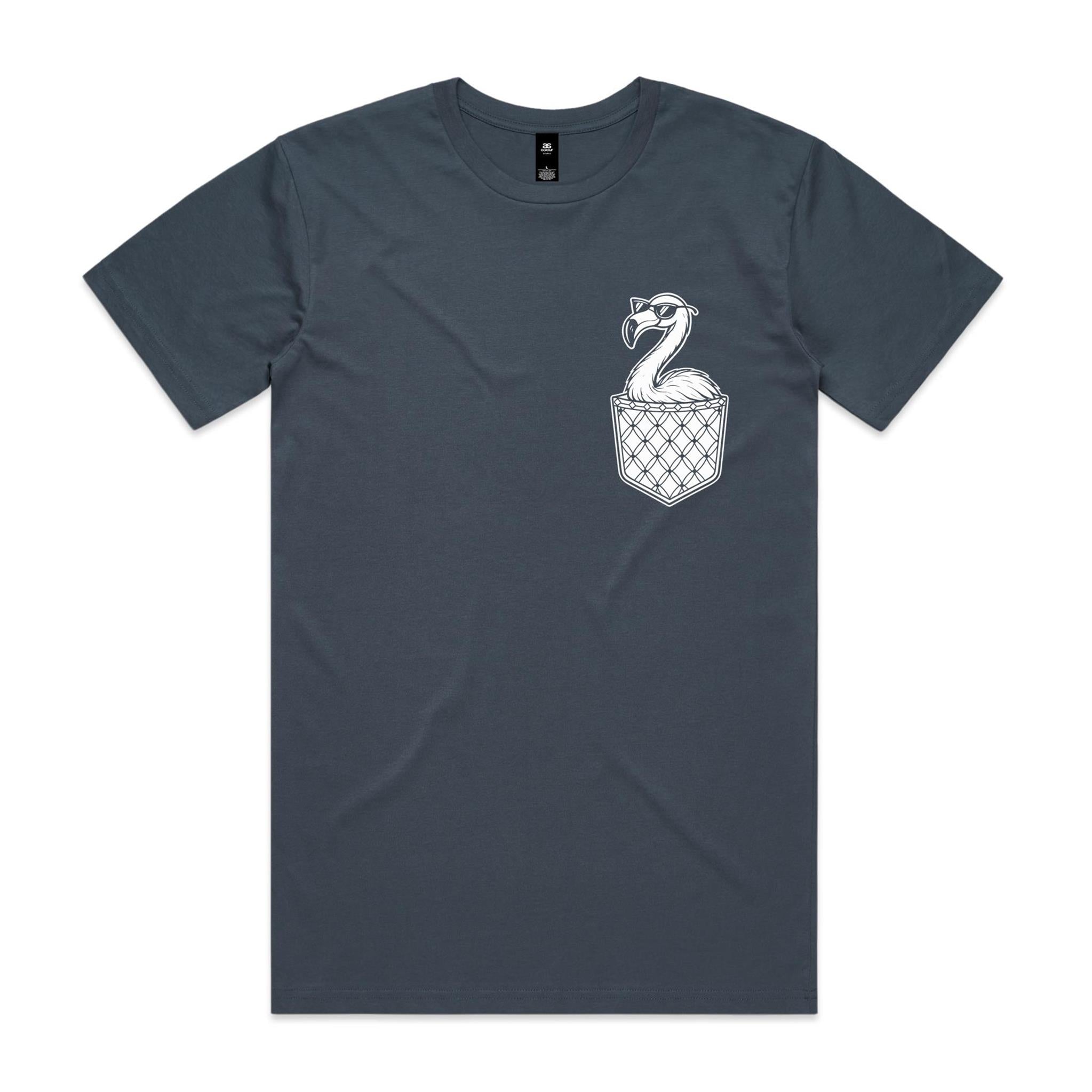 Flamingo - Pocket Peeper - Staple Tee