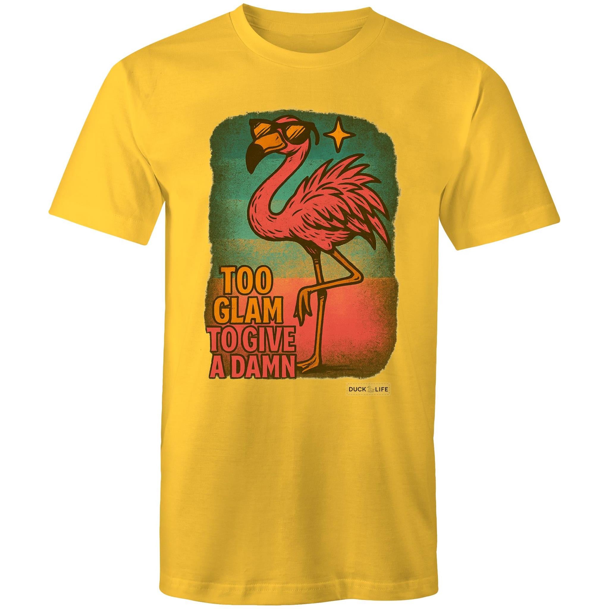 'Too Glam to Give a Damn' - Staple Tee